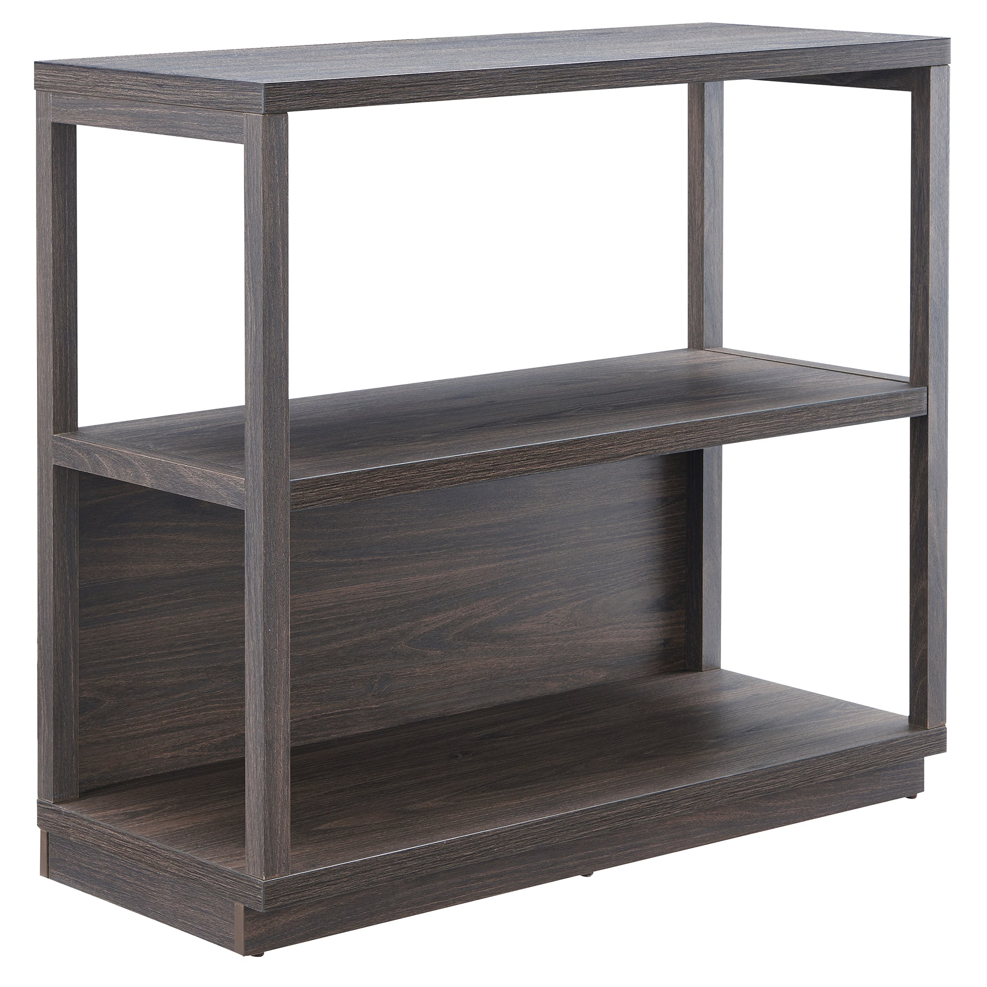 Angle. Camden&Wells - Thalia Bookcase - Alder Brown.