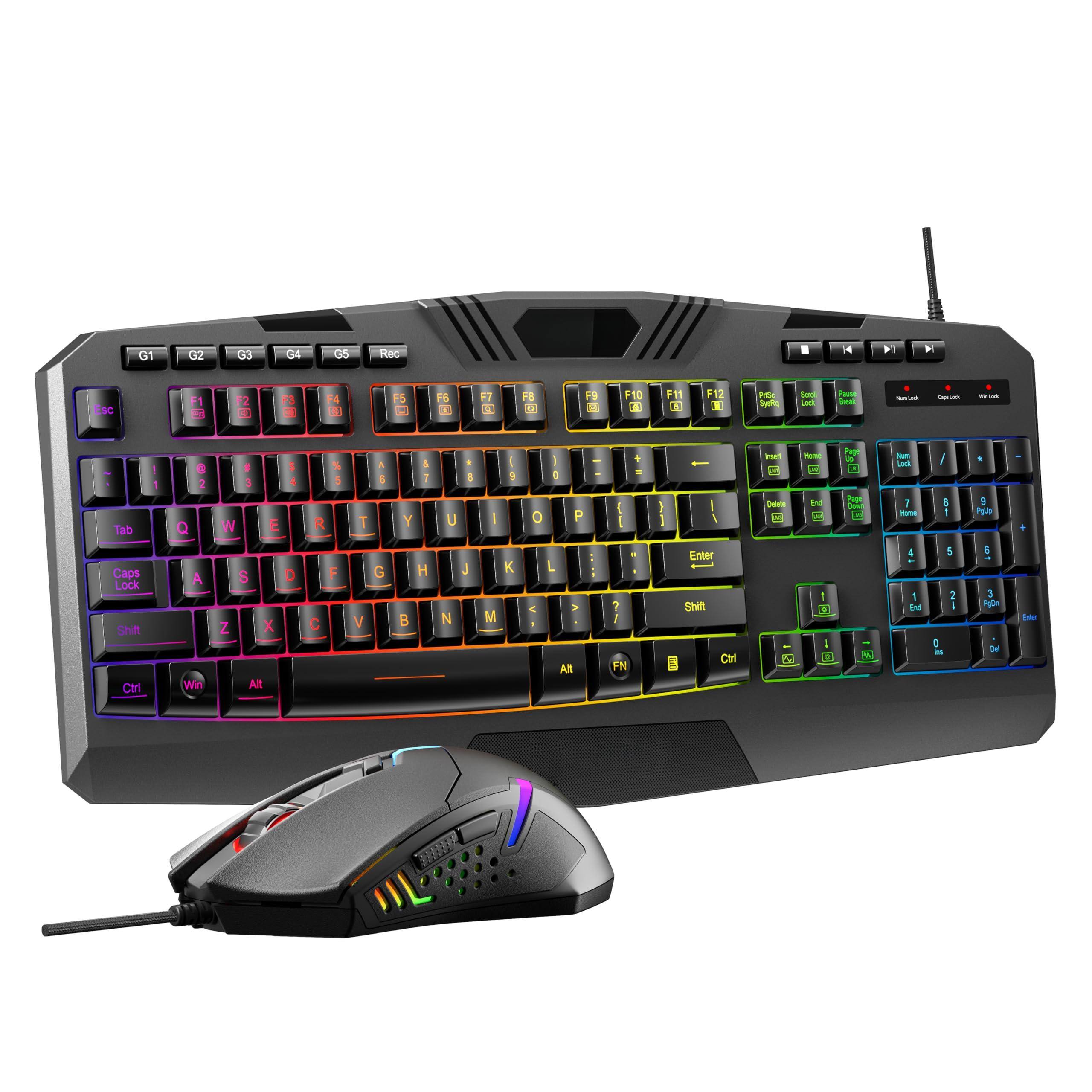 Sure, here is the corrected and grouped text from the image:

**Top Row:**
- G1 G2 G3 G4 G5 Rec

**Function Keys:**
- Esc F1 F2 F3 F4 F5 F6 F7 F8 F9 F10 F11 F12

**Number Row:**
- 1 2 3 4 5 6 7 8 9 0 - = Backspace

**Main Keyboard:**
- Tab Q W E R T Y U I O P [ ] \ Enter
- Caps Lock A S D F G H J K L ; ' Return
- Shift Z X C V B N M , . / Shift

**Additional Keys:**
- Fn Ctrl Win Alt Spacebar Alt Gr

**Right Side:**
- Insert Home Page Up Delete End Page Down
- Num Lock / * - + Num Lock Num Lock Num Lock Num Lock Num Lock Num Lock Num Lock Num Lock Num Lock Num Lock Num Lock Num Lock Num Lock Num Lock Num Lock Num Lock Num Lock Num Lock Num Lock Num Lock Num Lock Num Lock Num Lock Num Lock Num Lock Num Lock Num Lock Num Lock Num Lock Num Lock Num Lock Num Lock Num Lock Num Lock Num Lock