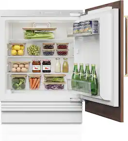 Ca'Lefort - 24'' Undercounter All-Fresh RefrigeratorPanel Ready Refrigerator - White