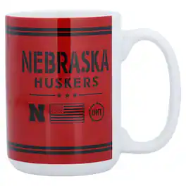 Indigo Falls - Nebraska Huskers 15oz. OHT Military Appreciation Mug - Multicolor