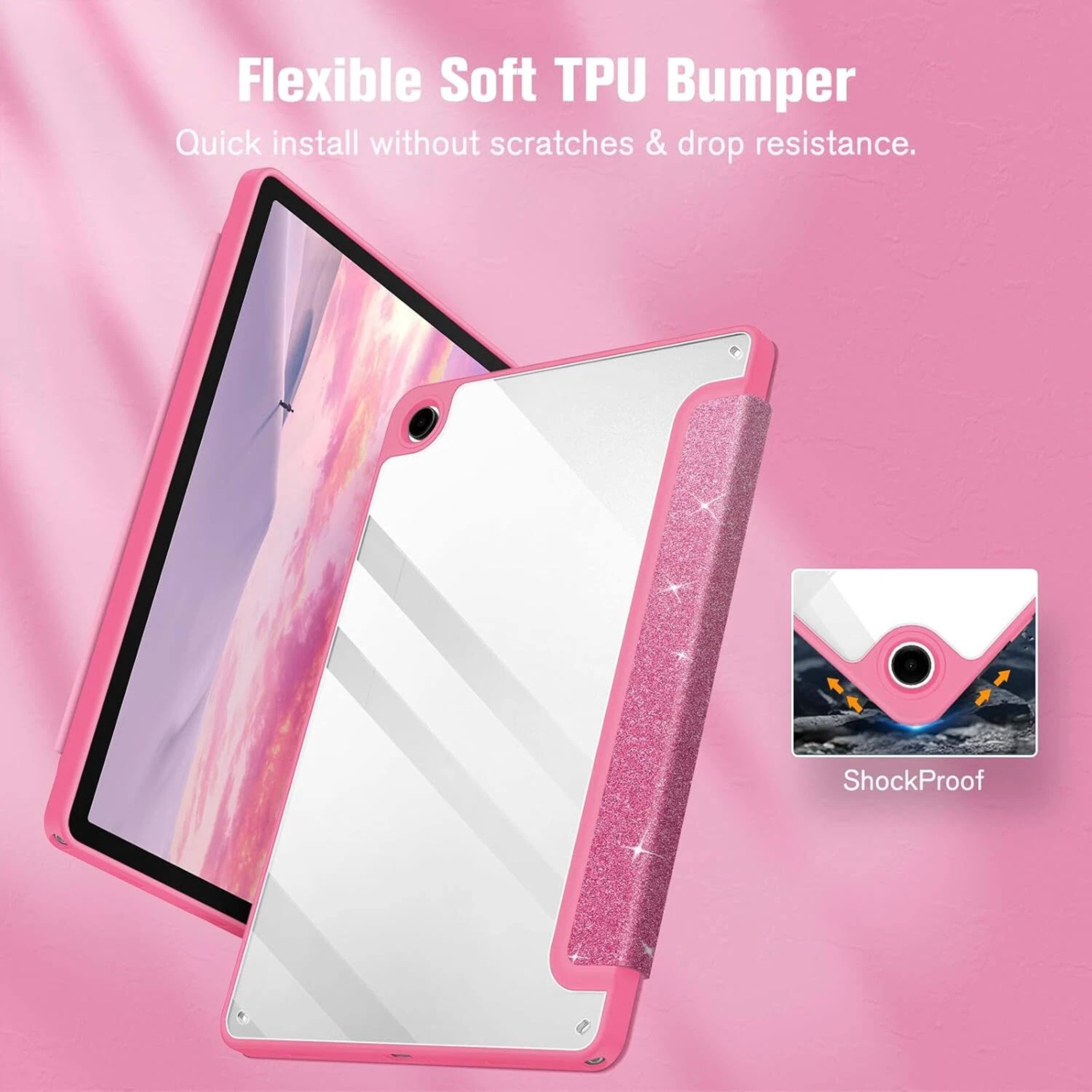 Flexible Soft TPU Bumper  
Quick install without scratches & drop resistance.  
ShockProof