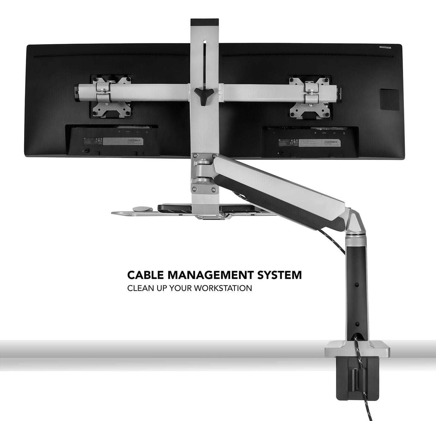 CABLE MANAGEMENT SYSTEM  
CLEAN UP YOUR WORKSTATION