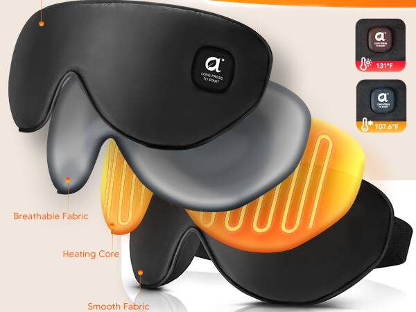 a LONG PRESS TO START a jo 131F a * 107.6F Breathable Fabric Heating Core Smooth Fabric