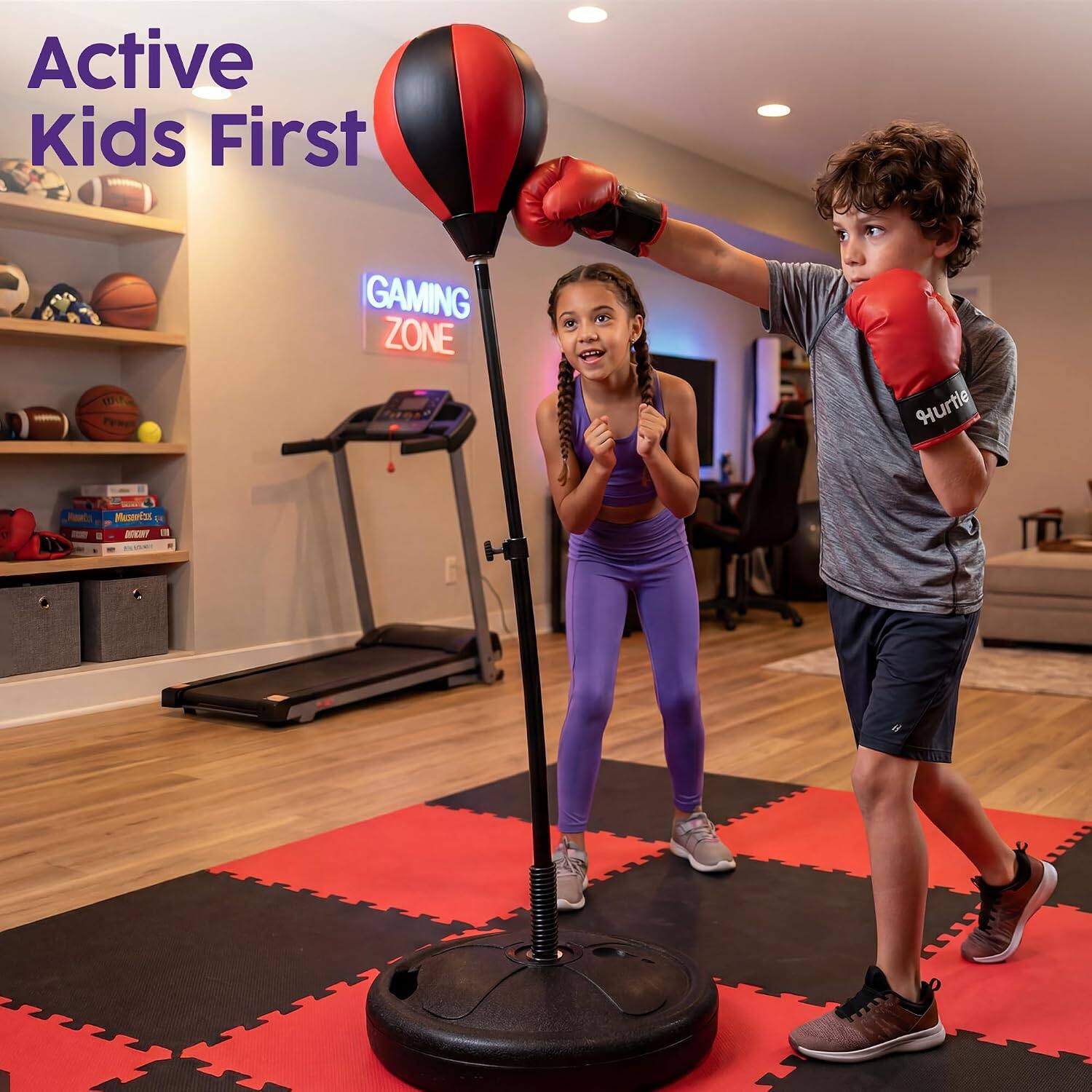 Active Kids First  
With TURBO  
GAMING ZONE  
Hurle