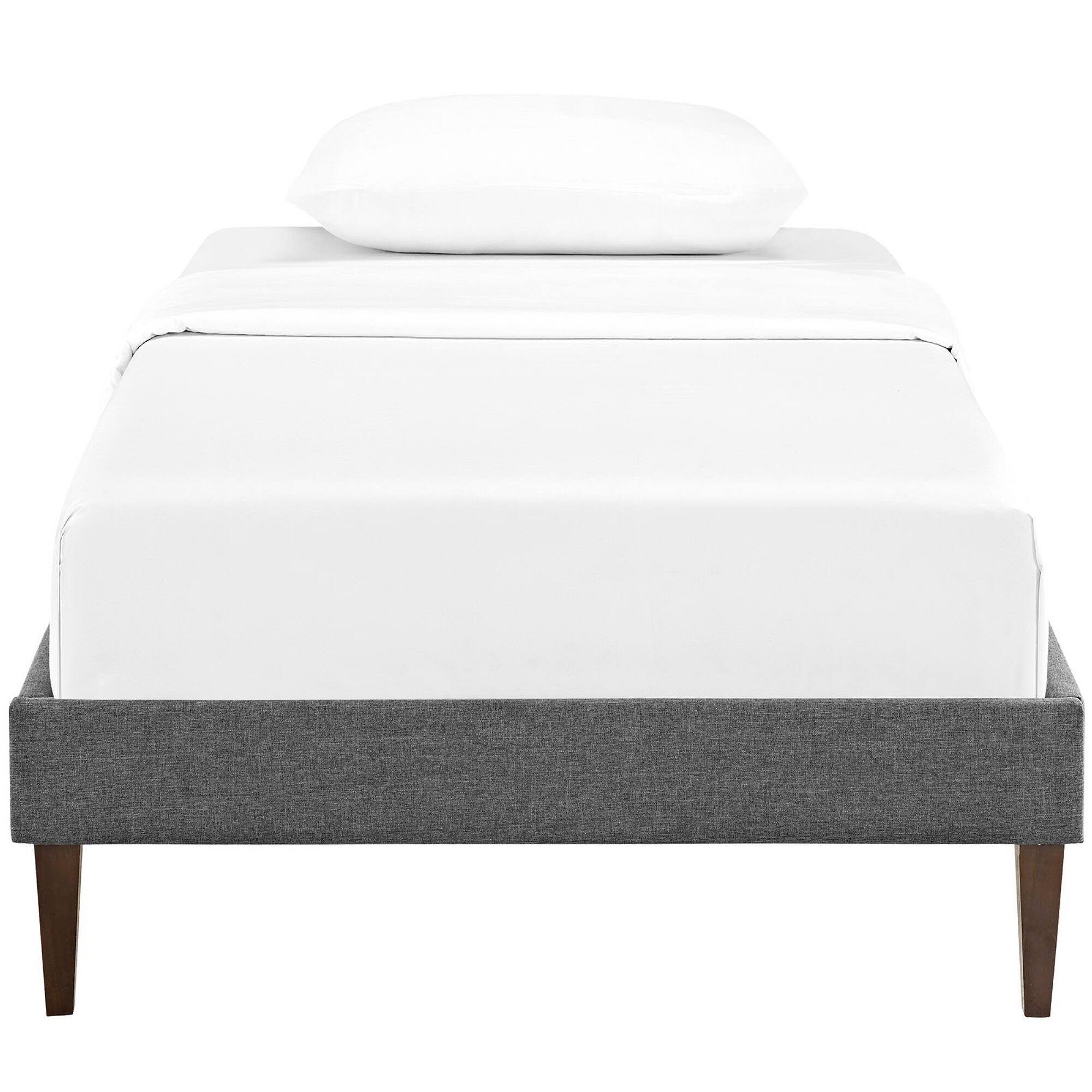 Alt View 1. Modway - Alina Platform Full Bed Frame - White.