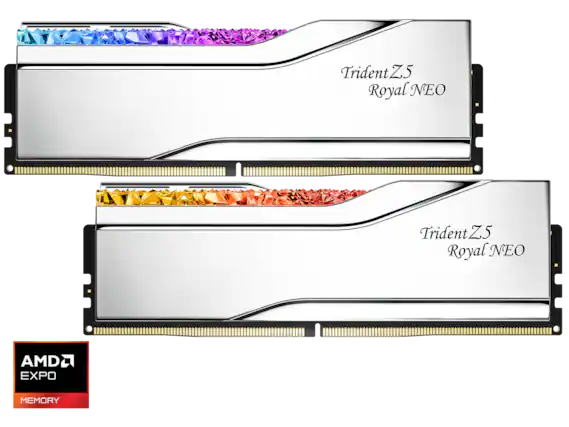 Trident Z5 Royal NEO
Trident Z5 Royal NEO
AMD EXPO MEMORY