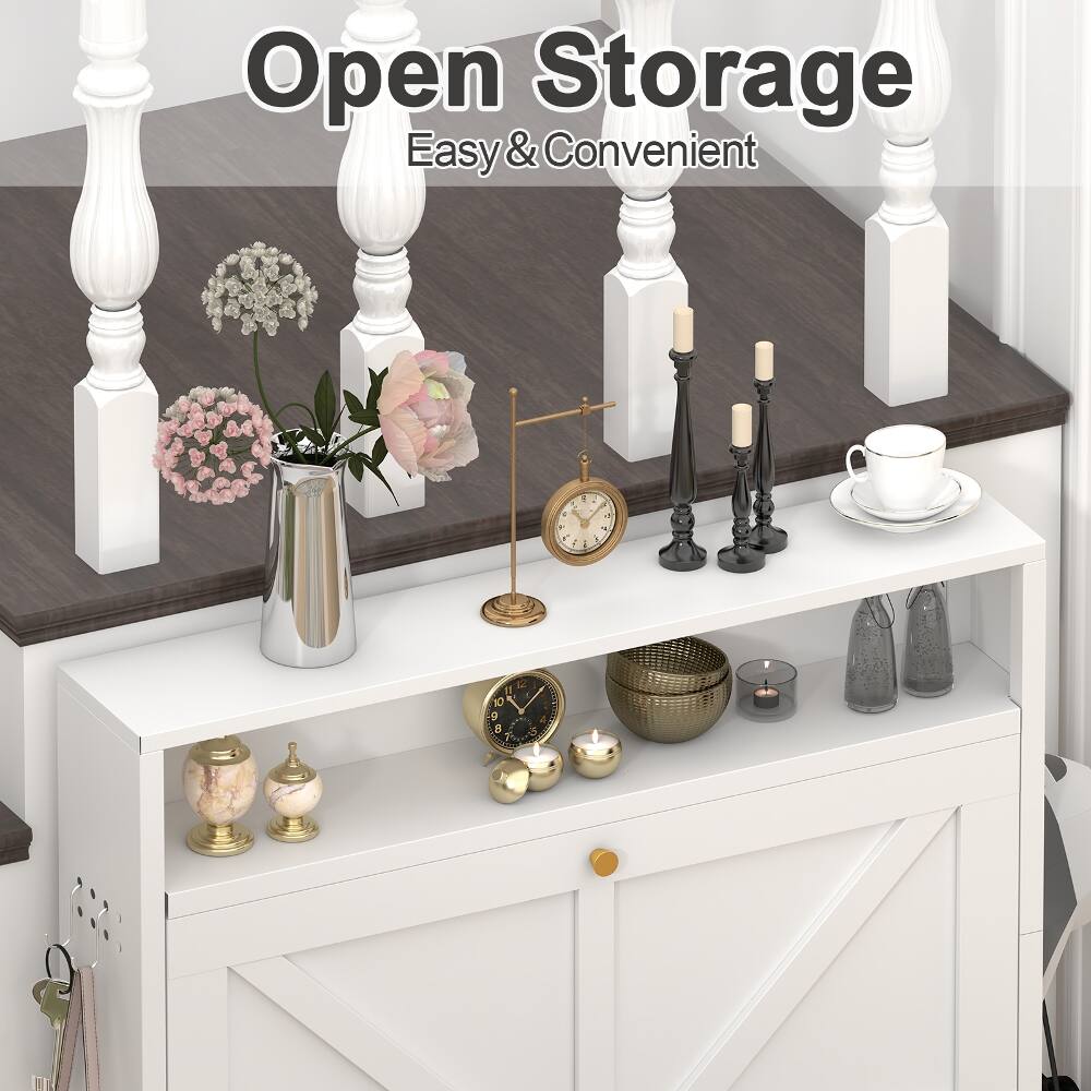 Open Storage  
Easy & Convenient