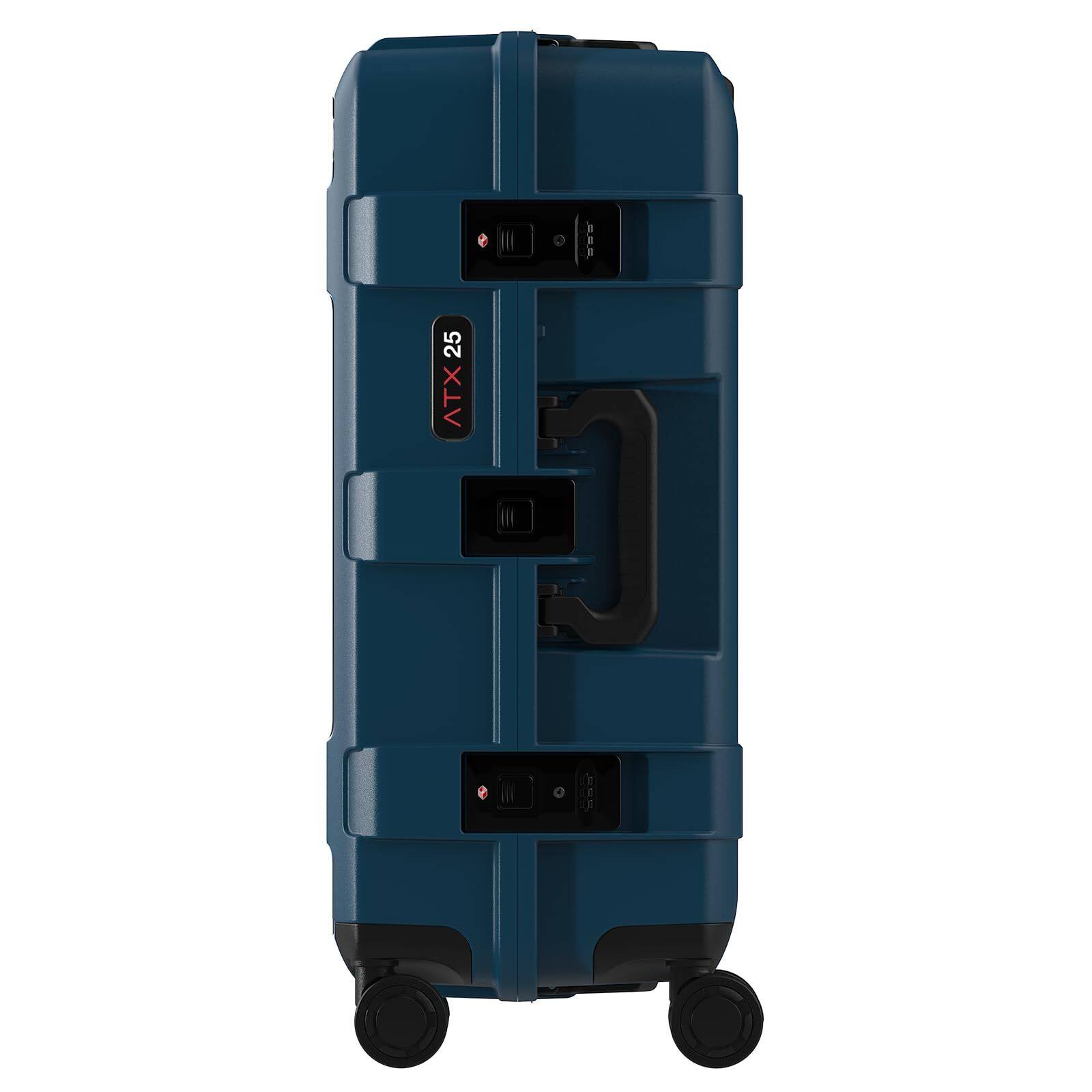 Back. Pelican - Pelican ATX Hardside 25" Medium Checked Suitcase - Indigo.