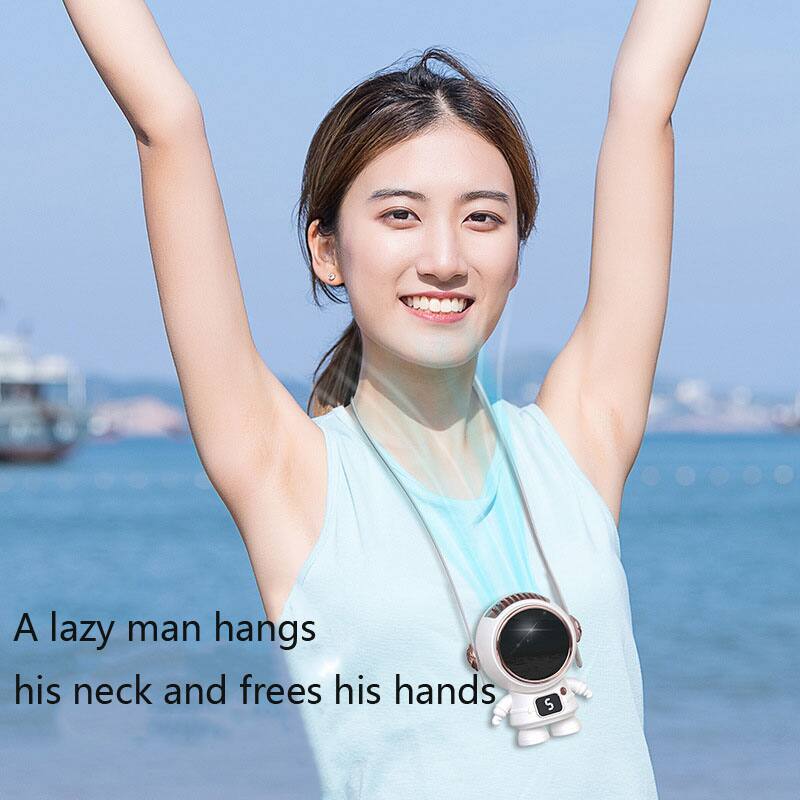A lazy man hangs his neck and frees his hands.