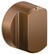 Alt View 11. Fisher & Paykel - Pro Range Dial Kit, 48", 8 Burner, Dark Copper - Compatible with RDV3-488 - Dark Coper.