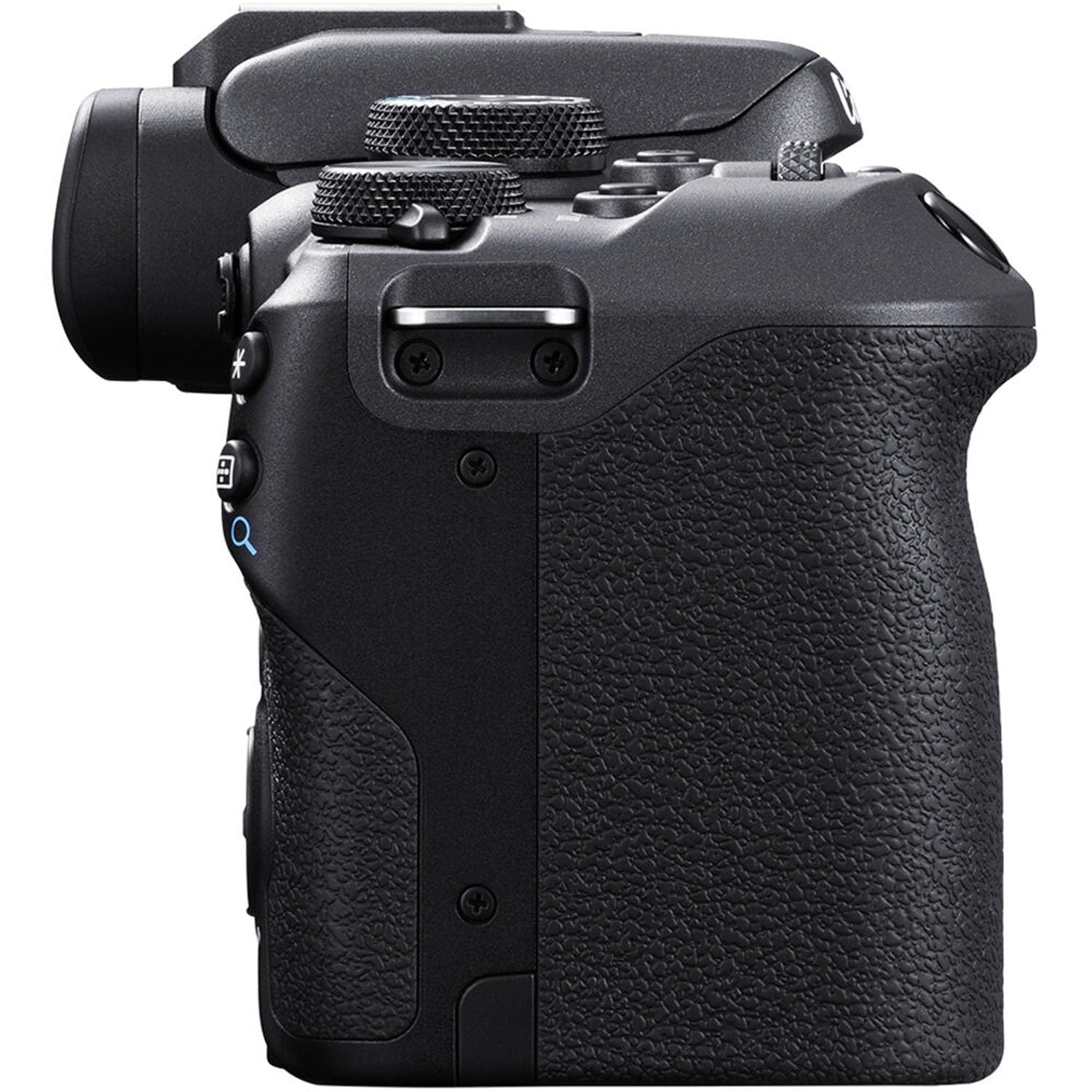 Alt View 4. Canon - Canon EOS R10 Mirrorless Camera with 18-45mm f/4.5-6.3 IS STM And 75-300mm f/4-5.6 Lens + Mount Adapter EF-EOS R + 128GB - Black.