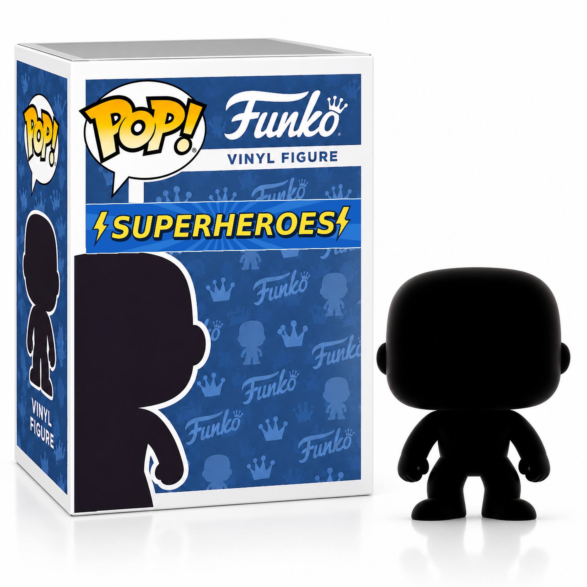 Surprise Blind Box Comics & Superheroes Funko Pop! Randomly Selected - Black