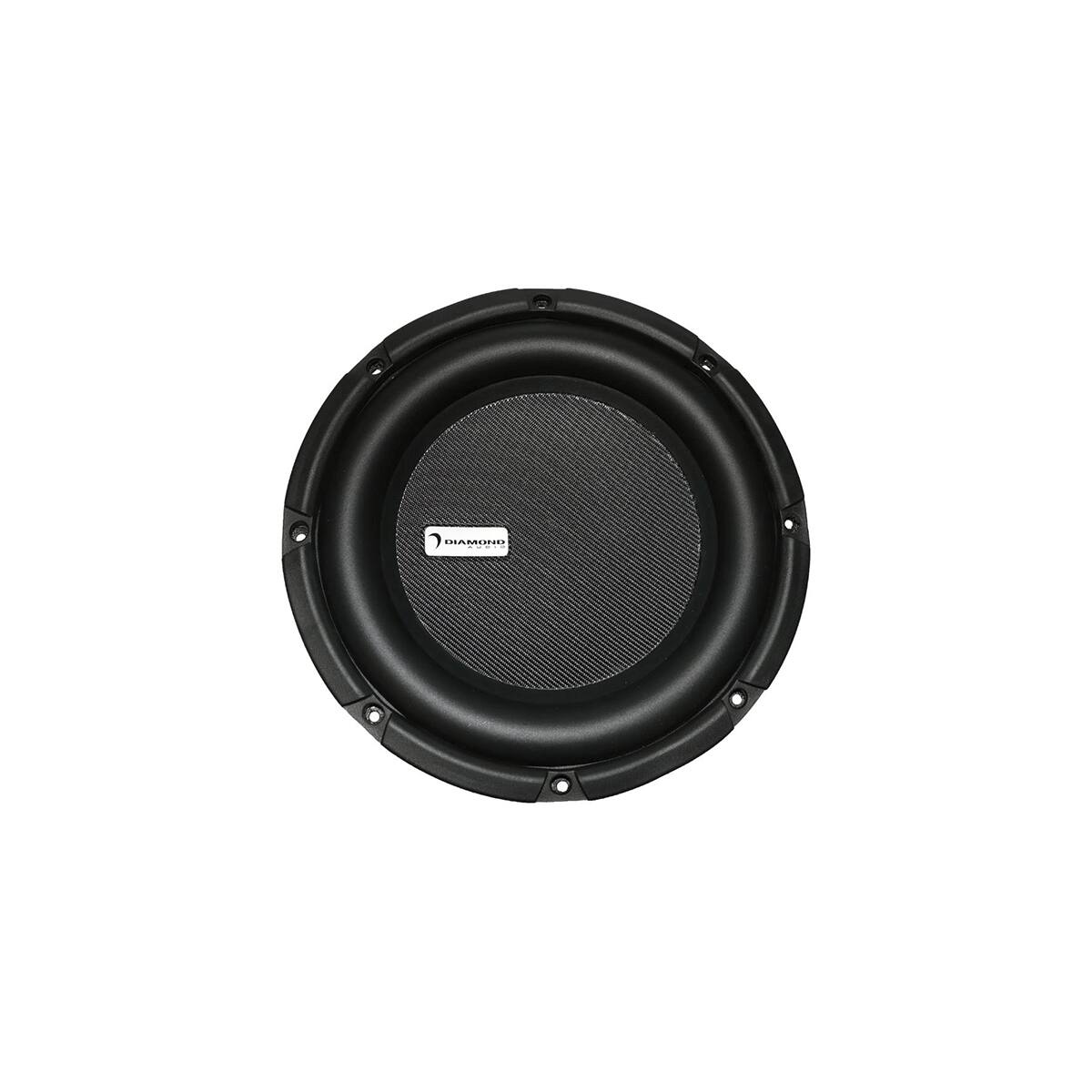 Front. Diamond Audio - Diamond Audio - DES124 DES Series 12" Dual Voice Coil Subwoofer (4Ω) - Black.