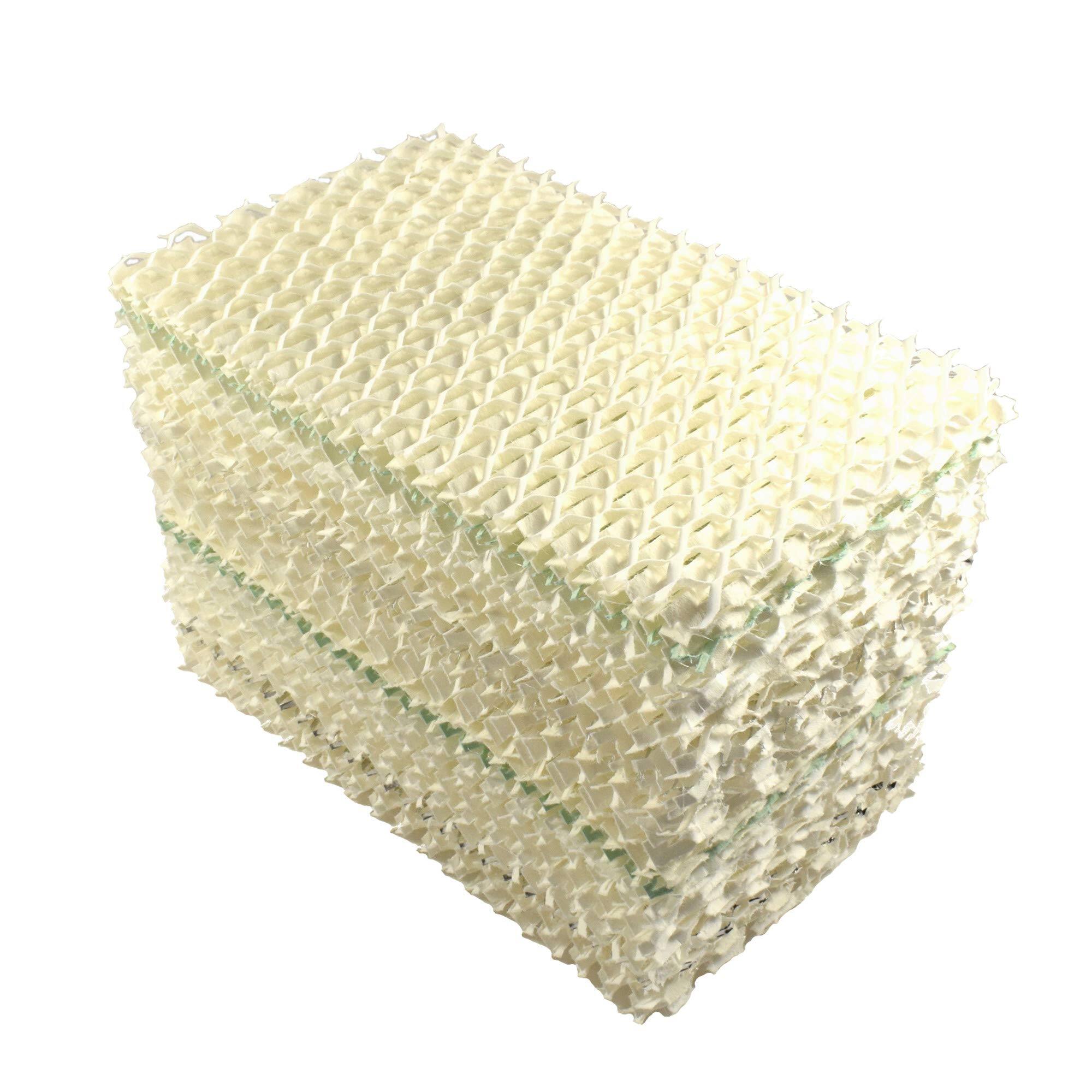Angle. HQRP - 2-Pack Humidifier Wick Filter Replacement compatible with Emerson Kenmore MoistAir HDC-1 HD6000 HD8000.