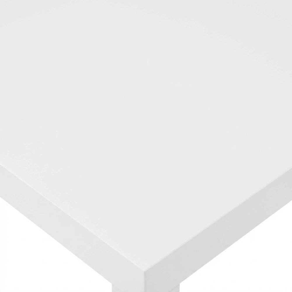 Alt View 1. FurniFact - Side Table, Quality Build, Durable Engineered Wood Frame - White.