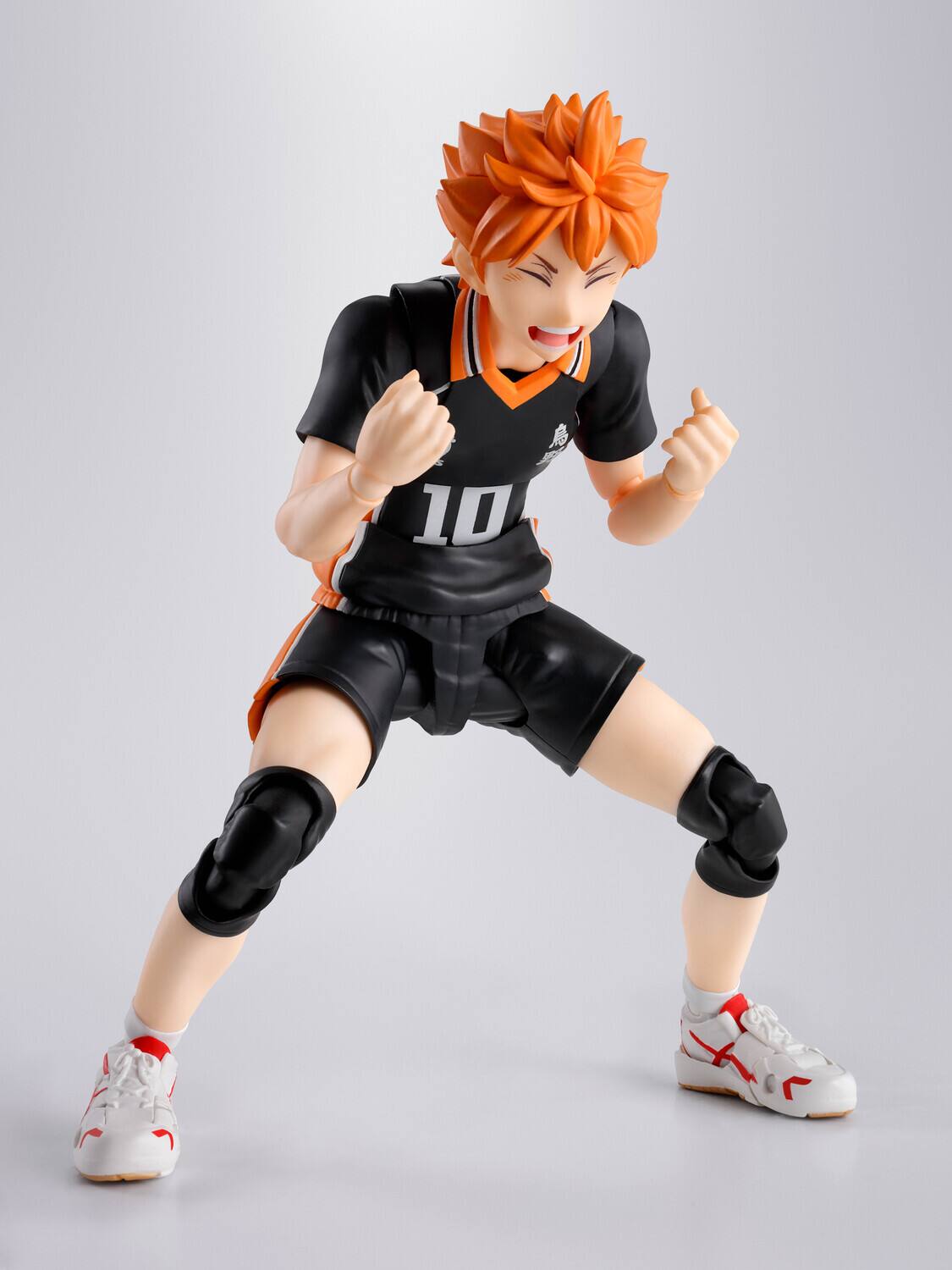 Alt View 3. PopMarket - Tamashii Nations - Haikyu!! -  S.H.Figuarts - Shoyo Hinata Action Figure   - COLLECTIBLES - Multicolor.