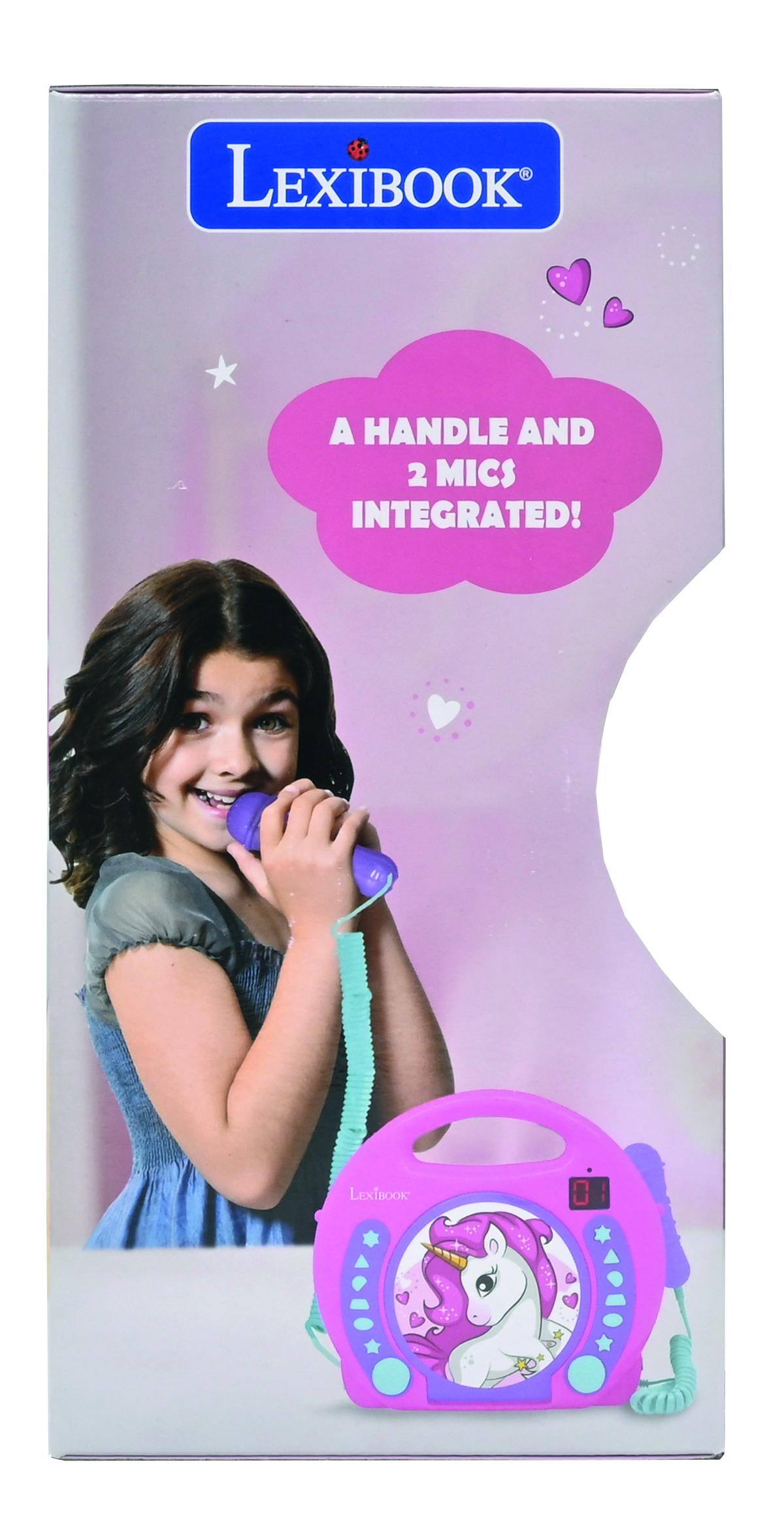 LEXIBOOK A HANDLE AND 2 MICS INTEGRATED!