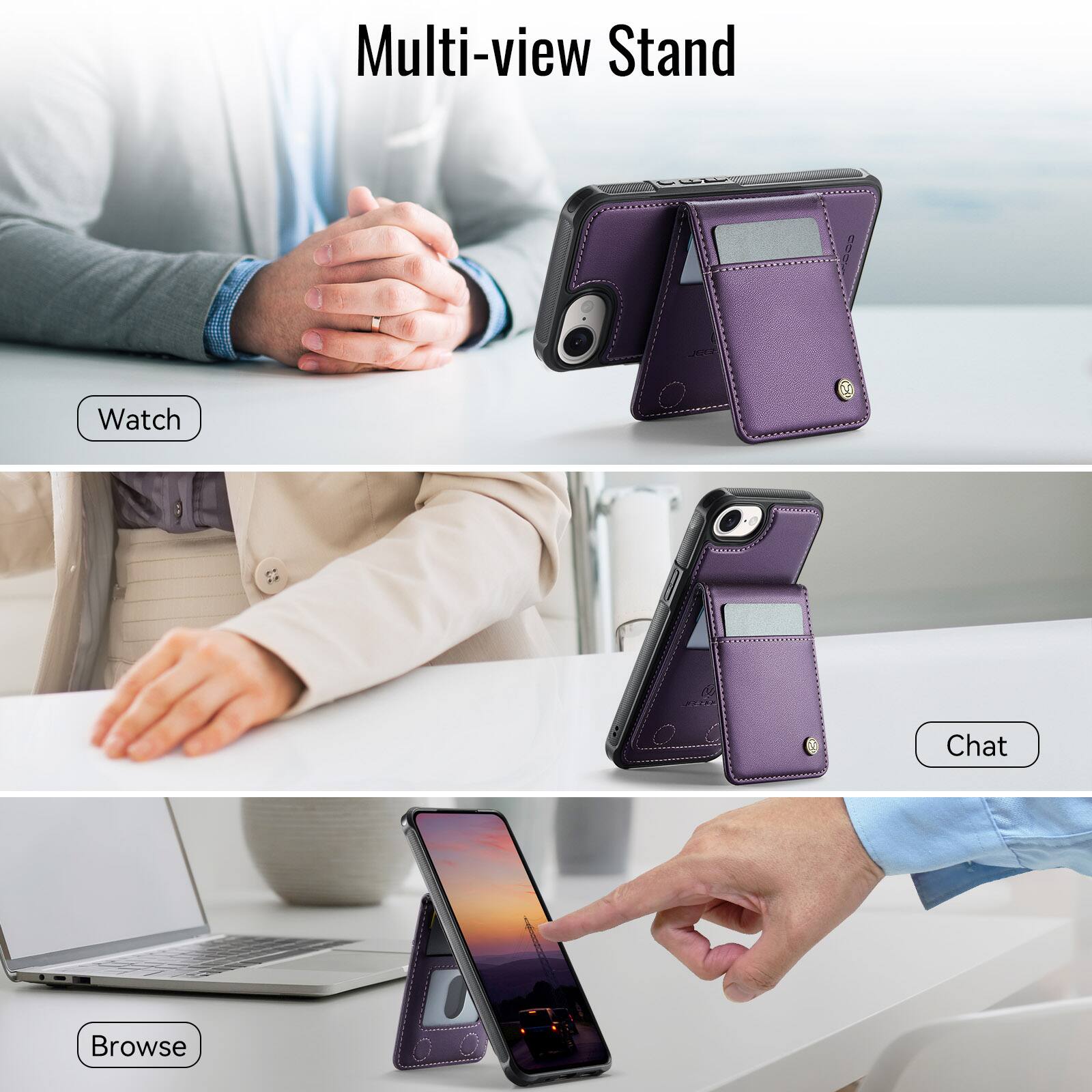 Multi-view Stand

- Watch
- Chat
- Browse