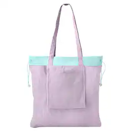 Garnen - Foldable Tote Bag for Women, Nylon Reusable Bag Foldable Tote for Grocery, Reusable Foldable Bag Shopping Bag - Purple