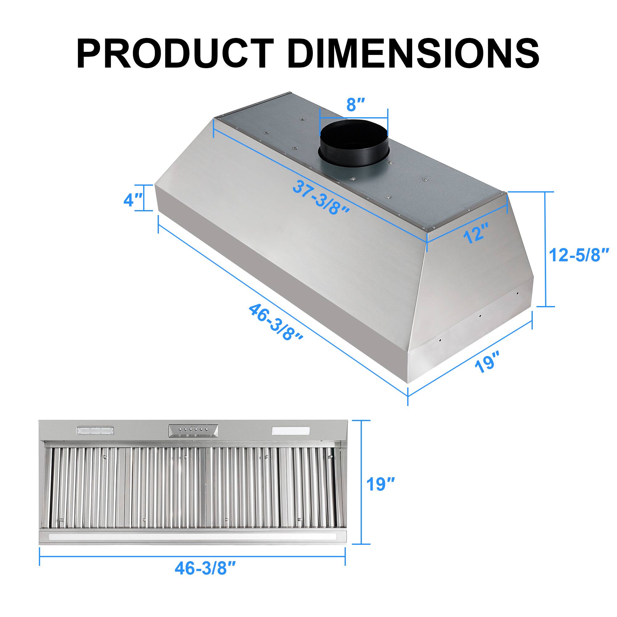 PRODUCT DIMENSIONS

- 8"
- 4"
- 37-3/8"
- 12"
- 12-5/8"
- 46-3/8"
- 19"
- 19"