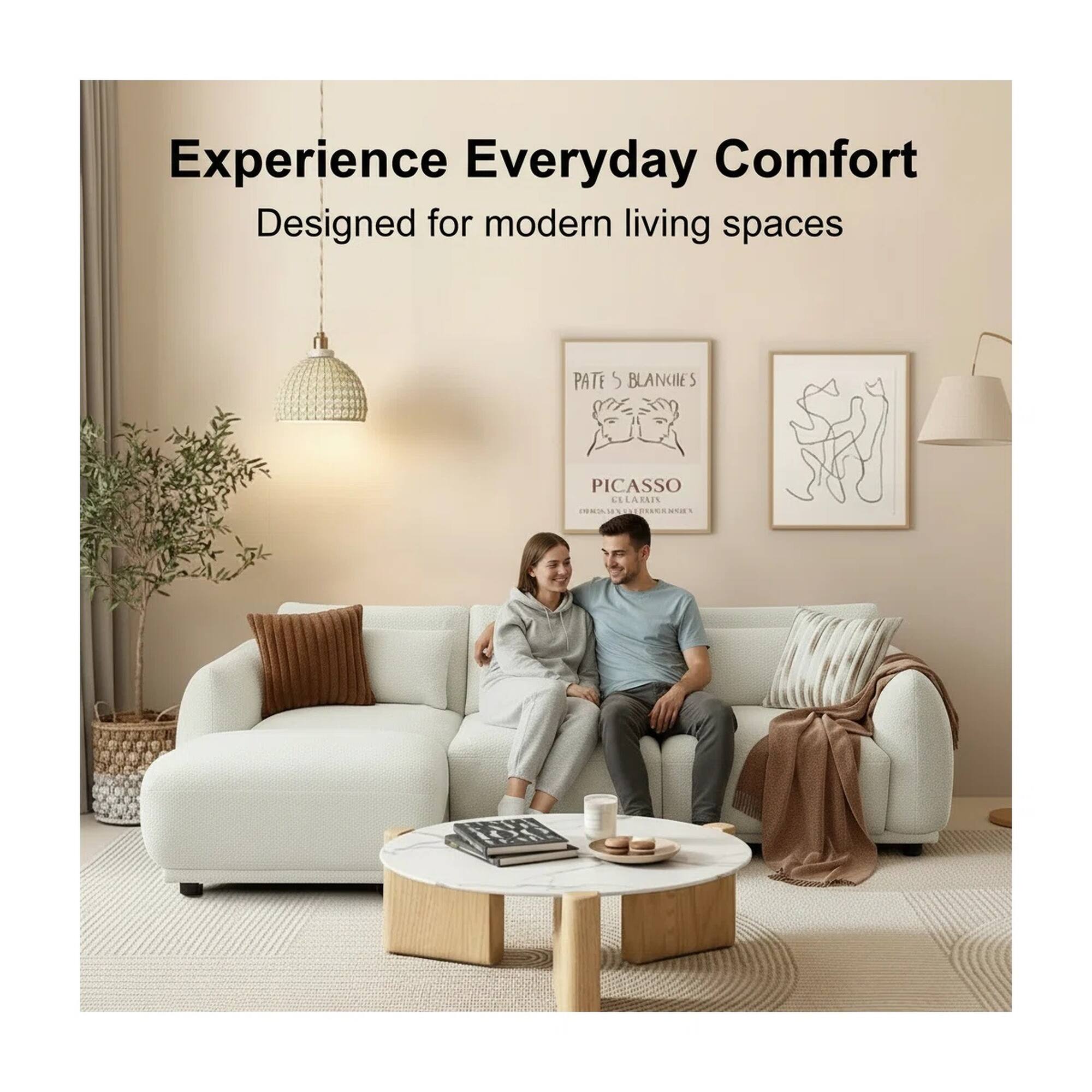 Experience Everyday Comfort  
Designed for modern living spaces  

PATE'S BLANCHIES  
PICASSO  
ELLARATS