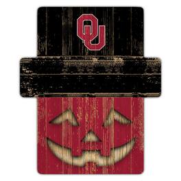 Fan Creations - Oklahoma Sooners 12" x 12" Jack-O-Lantern Display - Orange