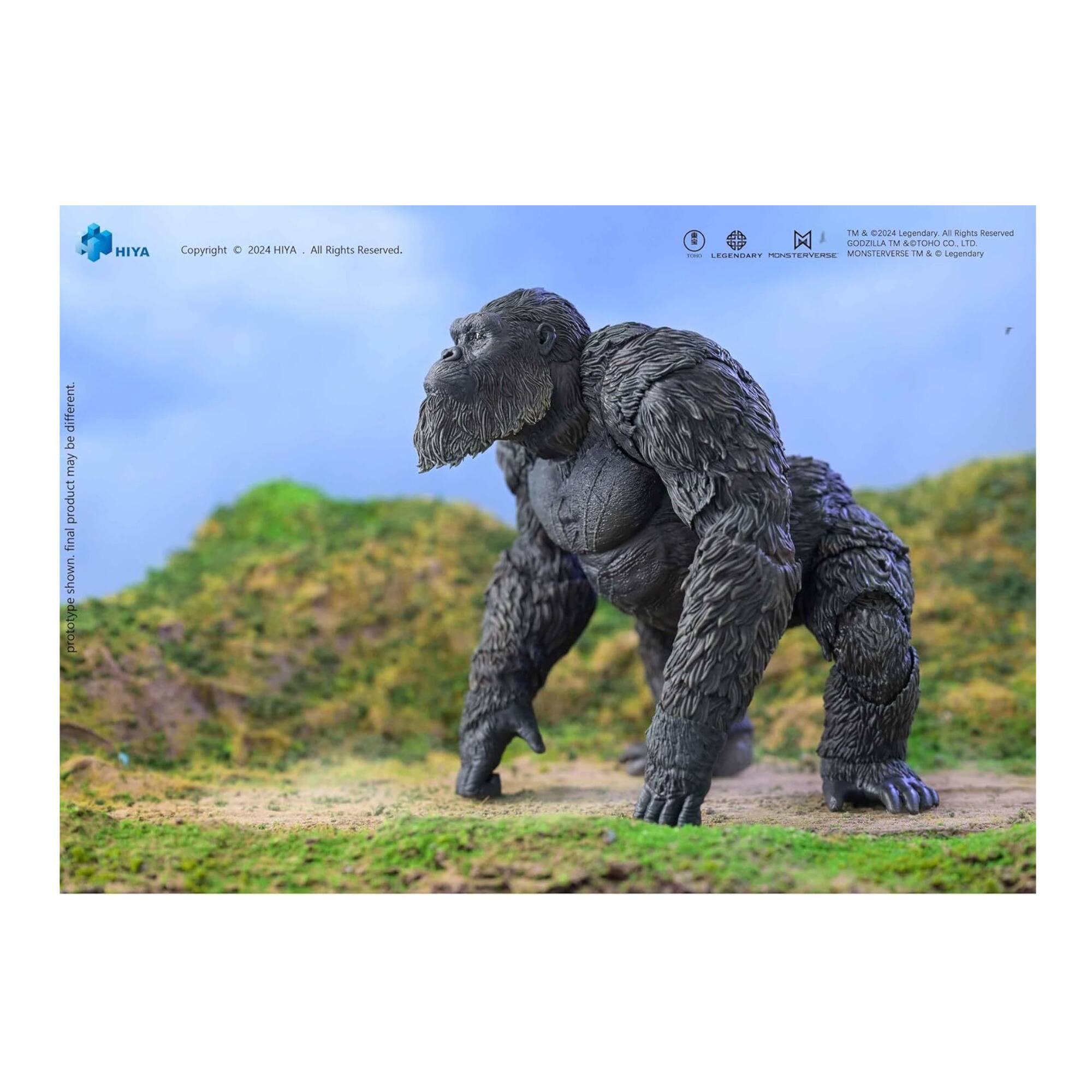 HIYA  
Copyright © 2024 HIYA. All Rights Reserved.  

Prototype shown. Final product may be different.  

Legendary  
MONSTERVERSE  
GODZILLA™ & TOHO CO., LTD.  
MONSTERVERSE™ & Legendary  

TM & ©2024 Legendary. All Rights Reserved.