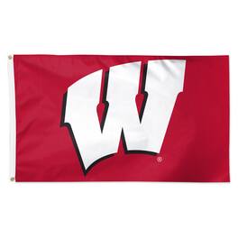 WinCraft - Wisconsin Badgers 3' x 5' Primary Logo Single-Sided Flag - Multicolor