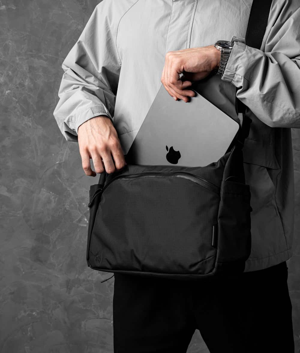 ALPAKA Flight Satchel 11L Messenger & Crossbody Bag for Work