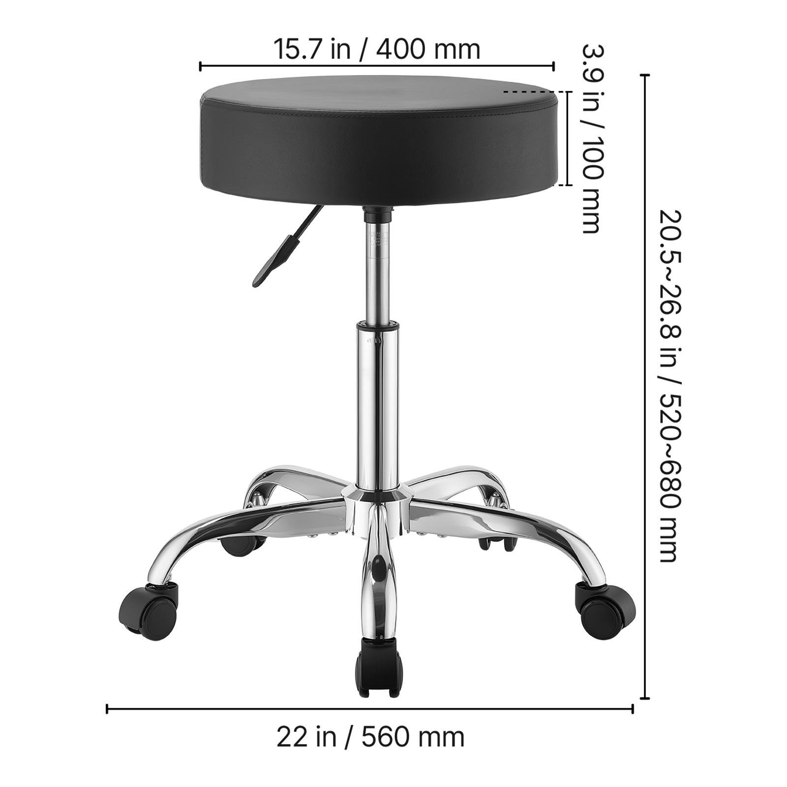 15.7 in / 400 mm  
3.9 in / 100 mm  
20.5~26.8 in / 520~680 mm  
22 in / 560 mm