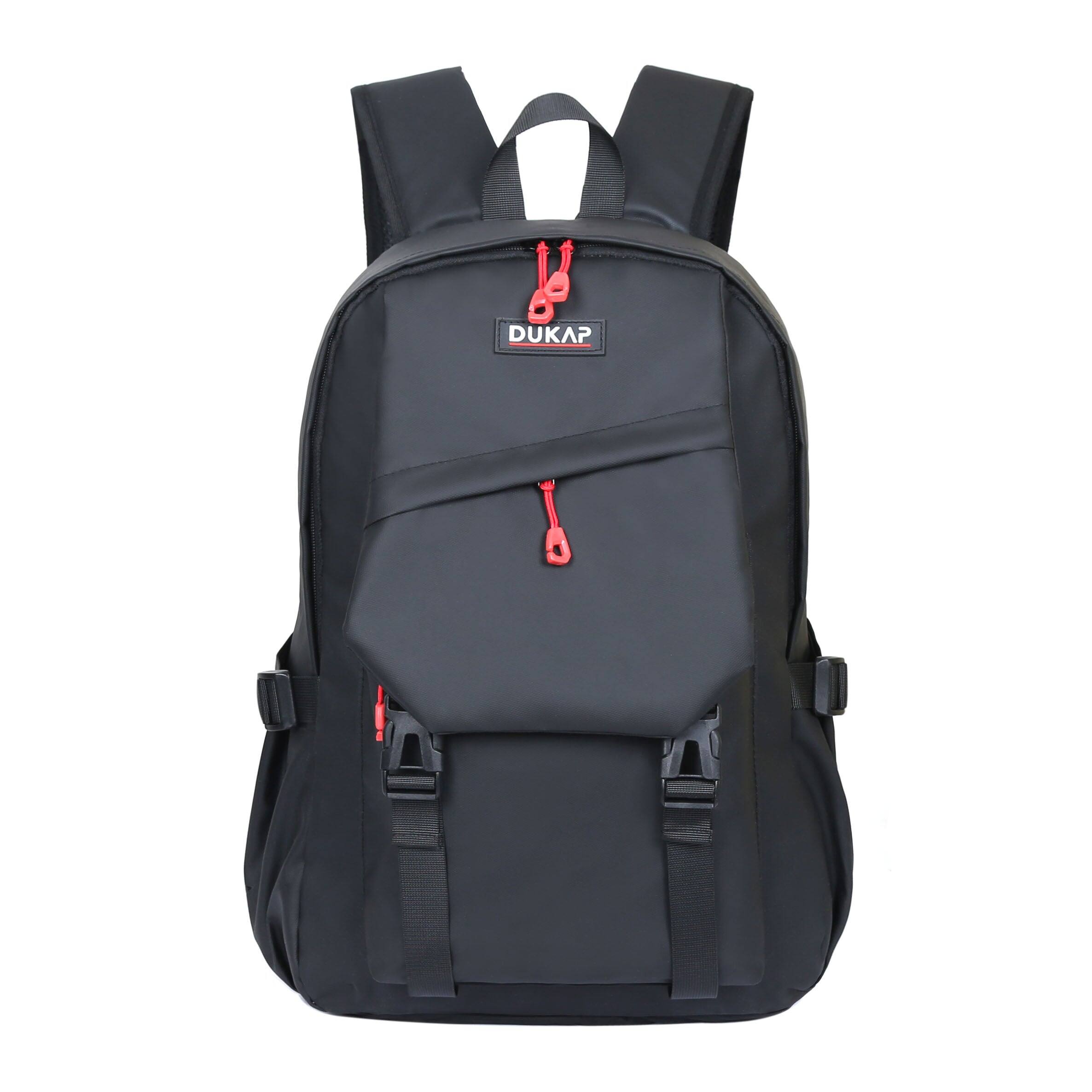 Front. DUKAP - DELRAY Executive Backpack for Laptops up to 15.6''-Inches - GREY.