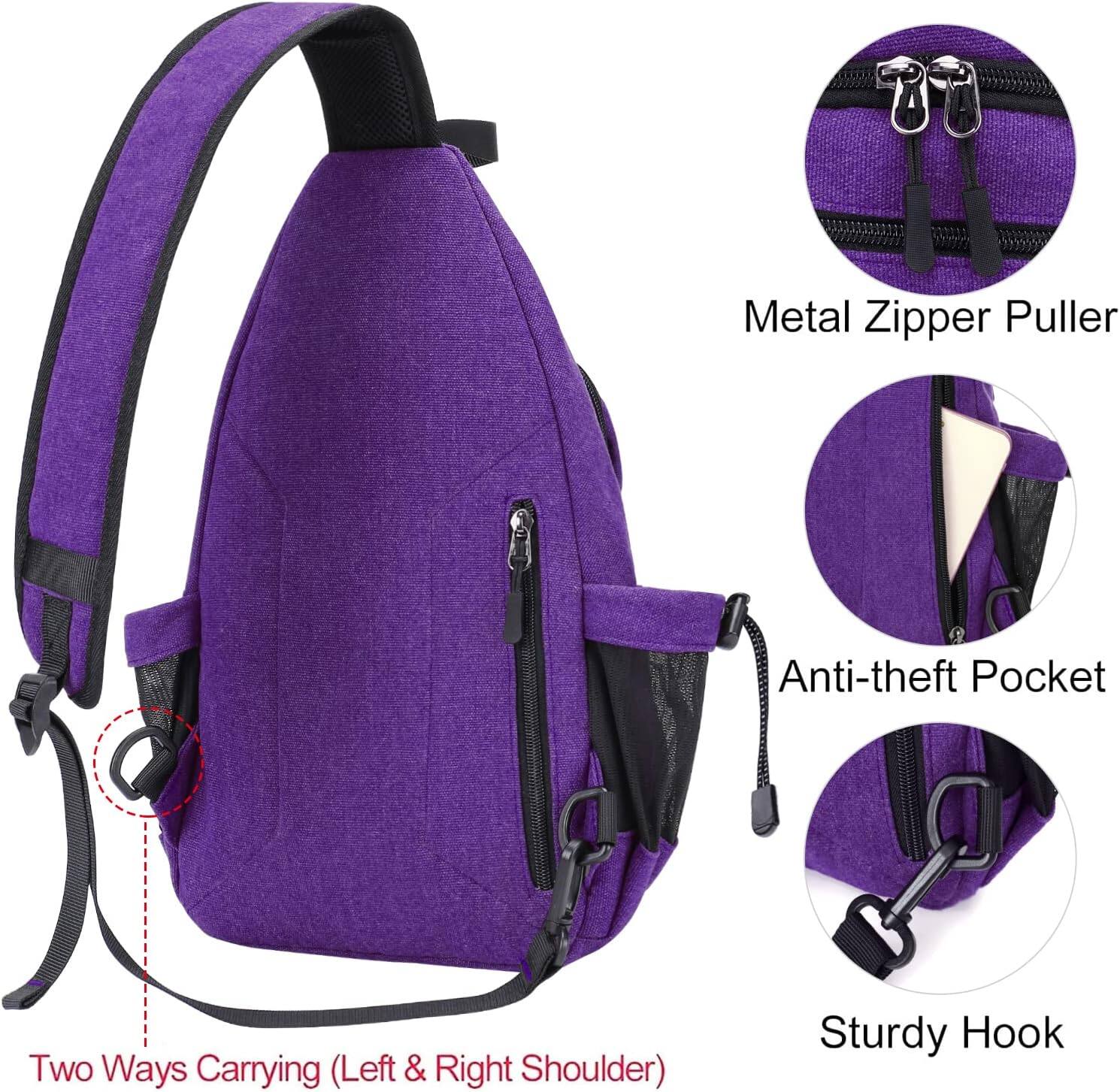 Metal Zipper Puller  
Anti-theft Pocket  
Two Ways Carrying (Left & Right Shoulder)  
Sturdy Hook
