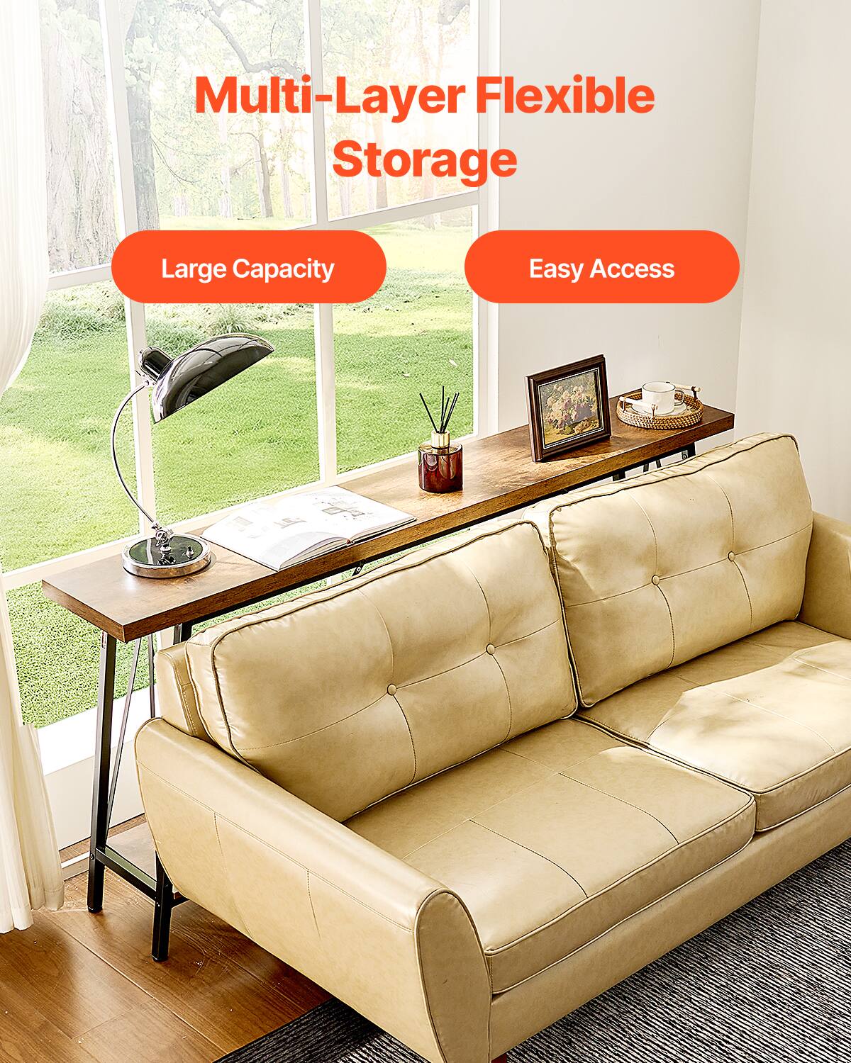 Multi-Layer Flexible Storage

Large Capacity

Easy Access