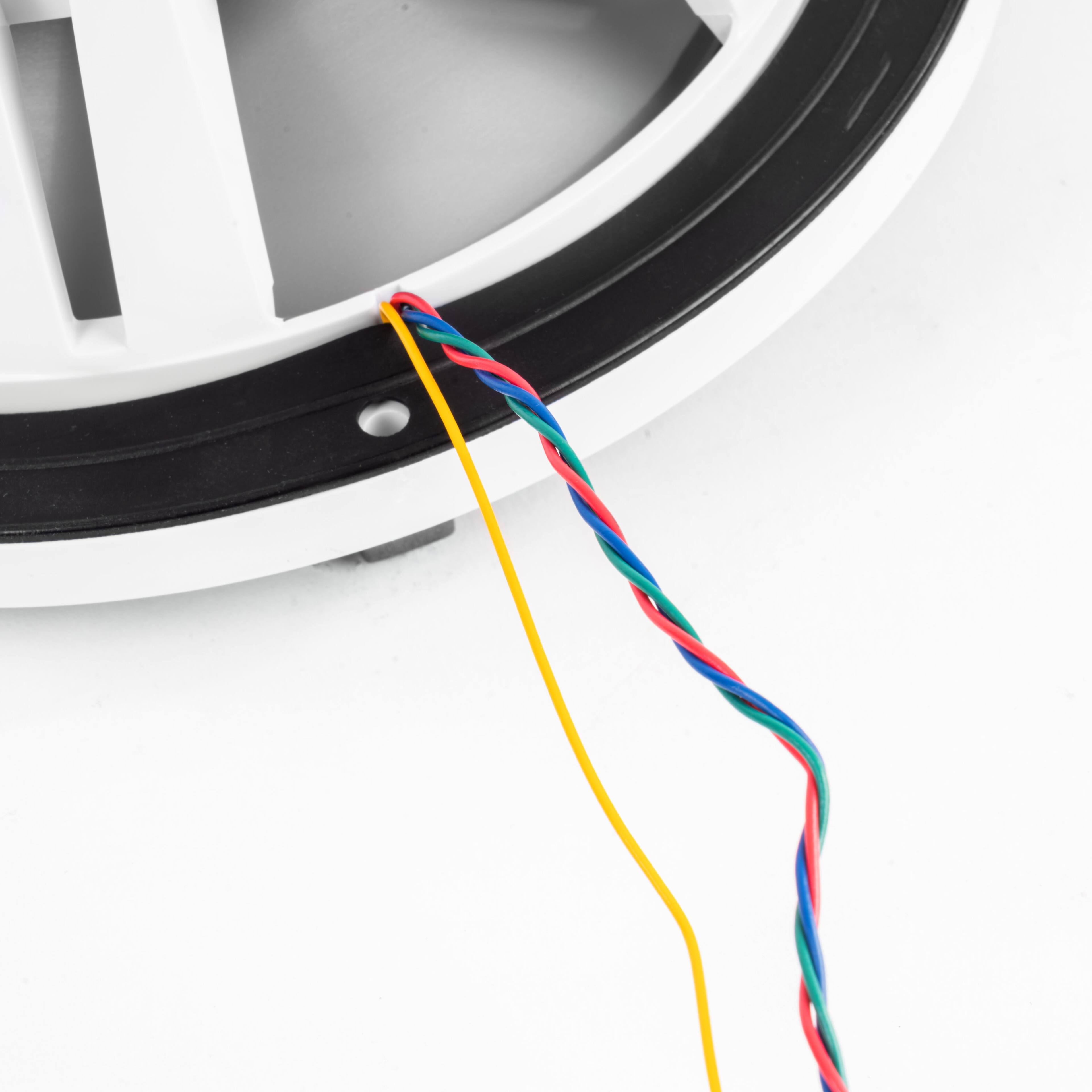 Alt View 6. NVX - MVSP8 (Includes White & Black Grill Sets) 750W Peak (250W RMS) 8in V-Series 2-Way Marine Speakers.