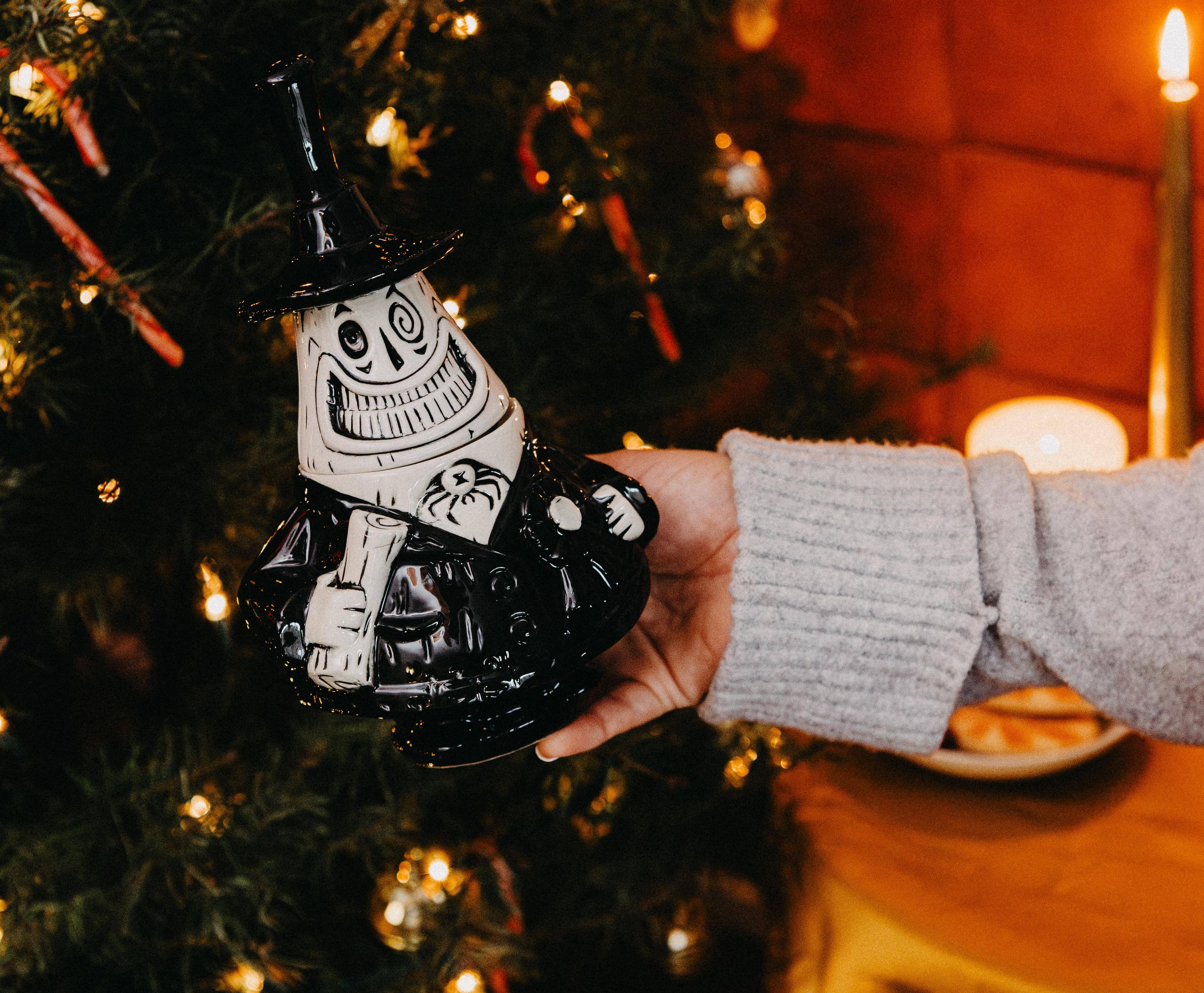 Alt View 4. Disney - Geeki Tikis Disney The Nightmare Before Christmas The Mayor 16-Ounce Ceramic Mug - White.