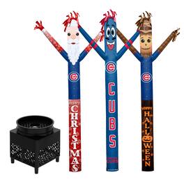 Sporticulture - Chicago Cubs Inflatable Crazy Sports Fan Bundle Set - Multicolor