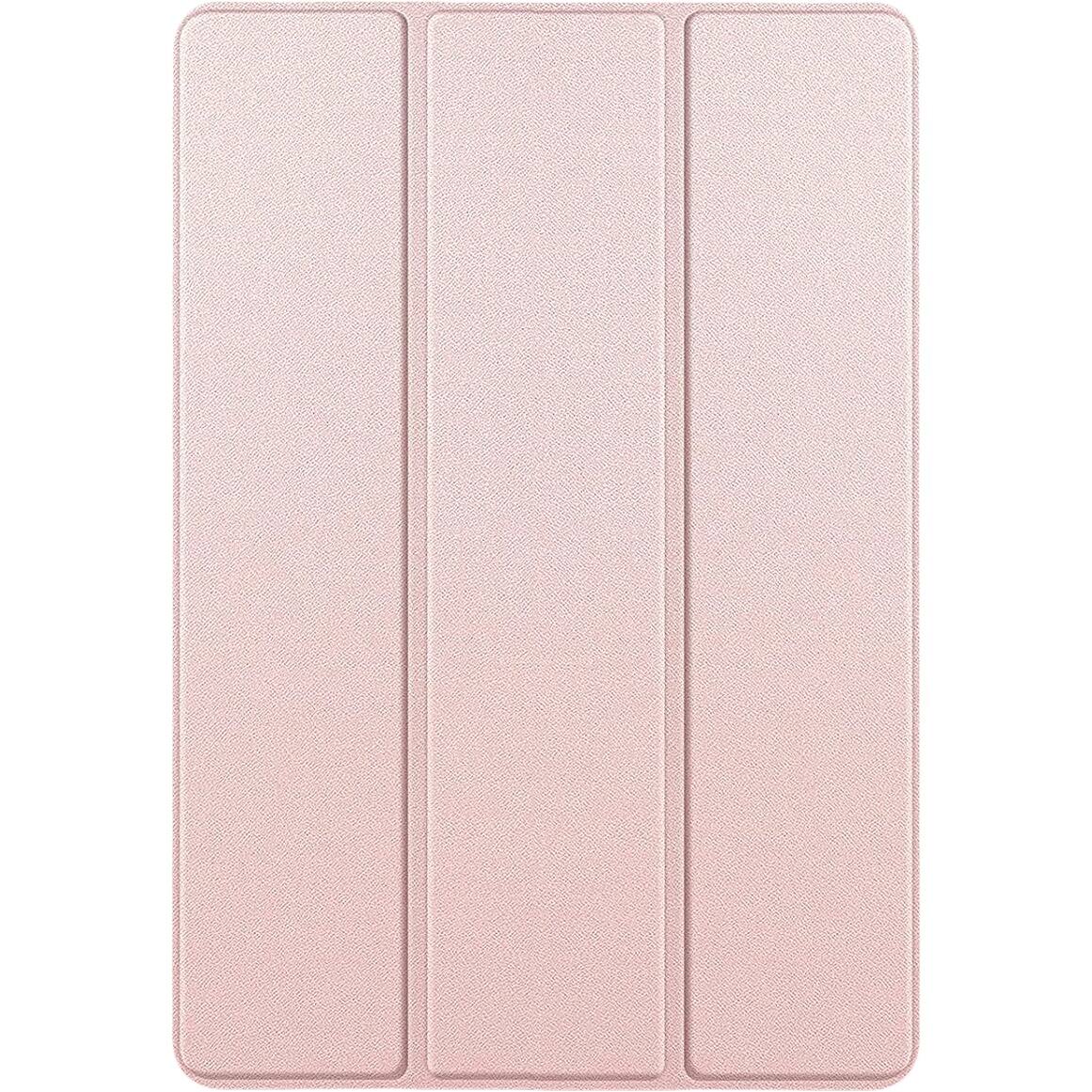 SaharaCase - Folio Case for Samsung Galaxy Tab S8+ and Tab S7 FE - Clear/Pink
