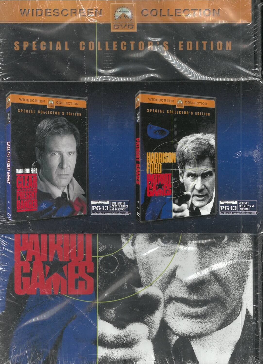 Alt View 1. Clear & Present Danger / Patriot Games   - DVD.