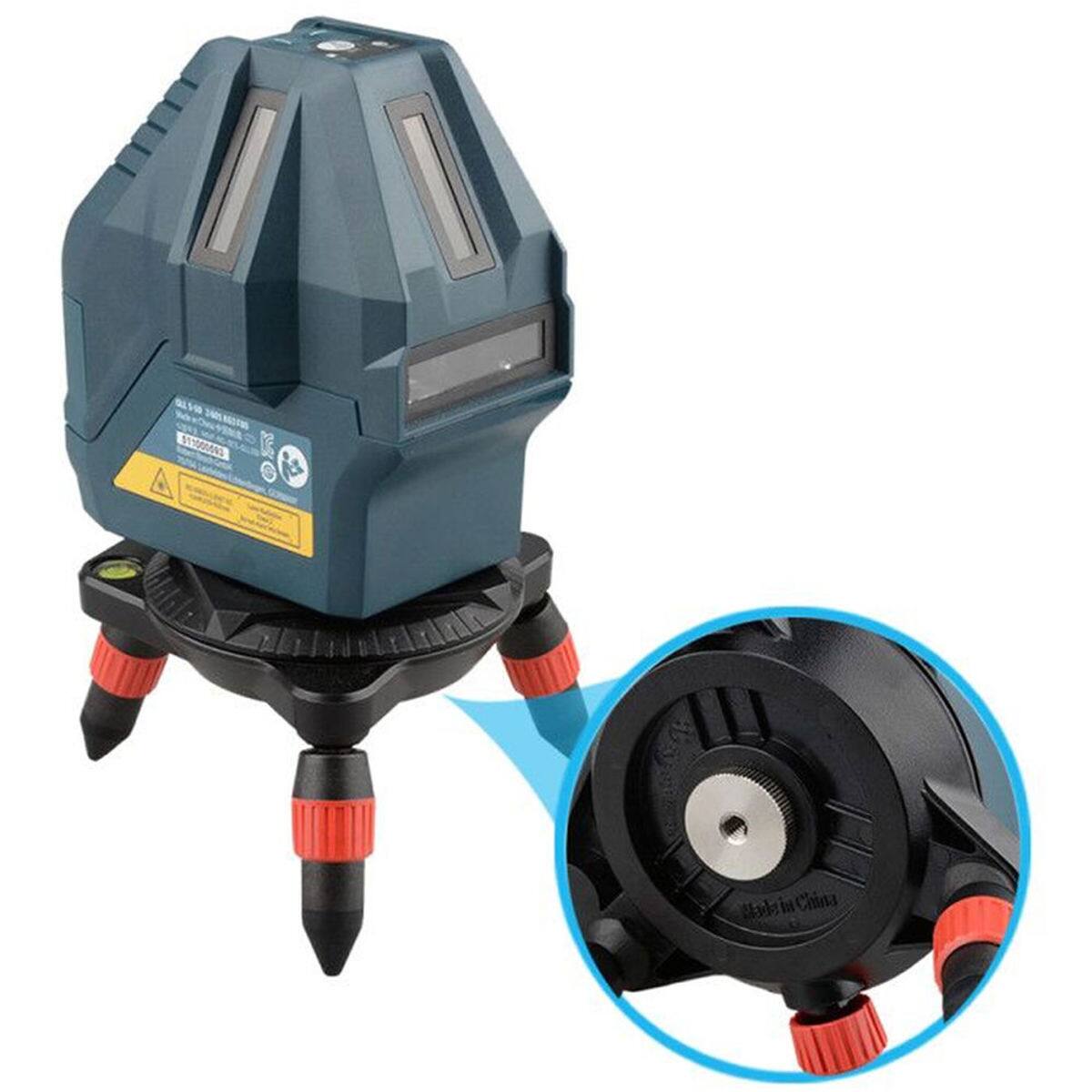 Alt View 6. CAMVATE - CAMVATE 1/4"-20 Female to 5/8"-11 Male Threaded Screw Adapter for Tripod Laser Level Adapter.