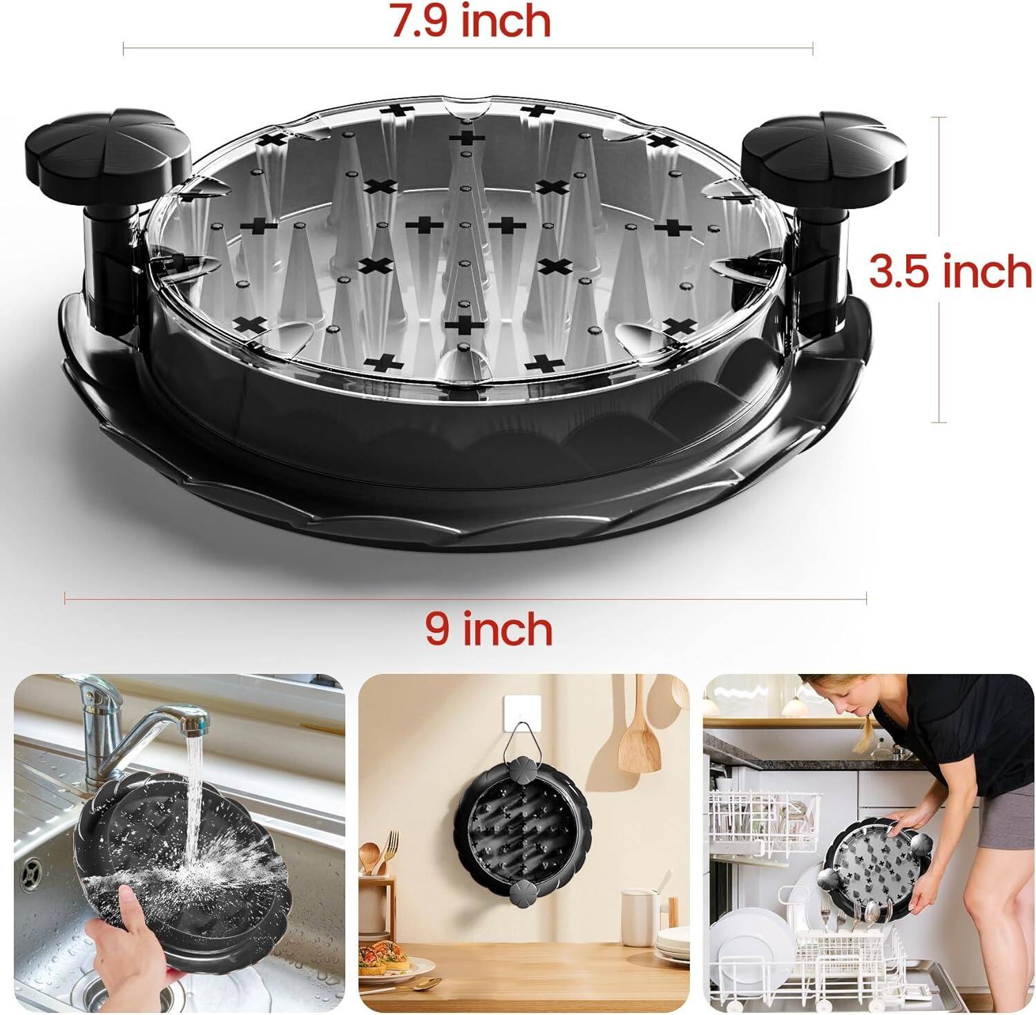 7.9 inch  
3.5 inch  
9 inch