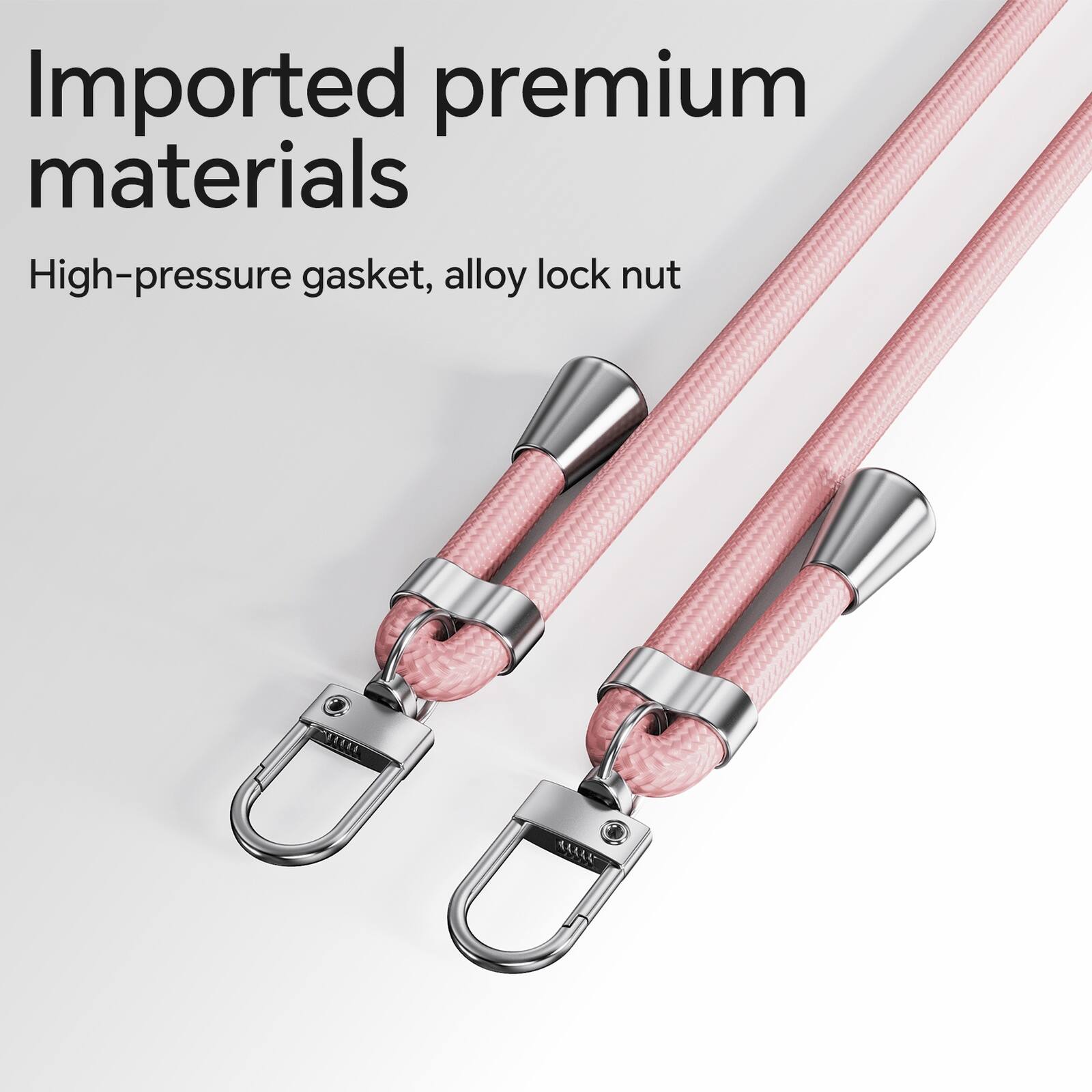 Imported premium materials  
High-pressure gasket, alloy lock nut
