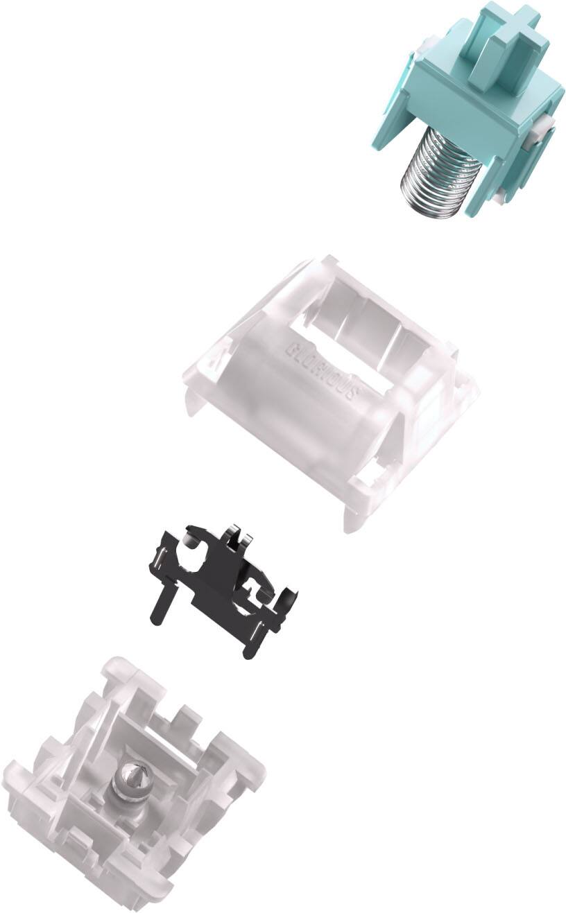 Alt View 15. Glorious - Silent Lubed Mechanical Keyboard 5-pin Hot Swappable Switches (36x) - Lynx.