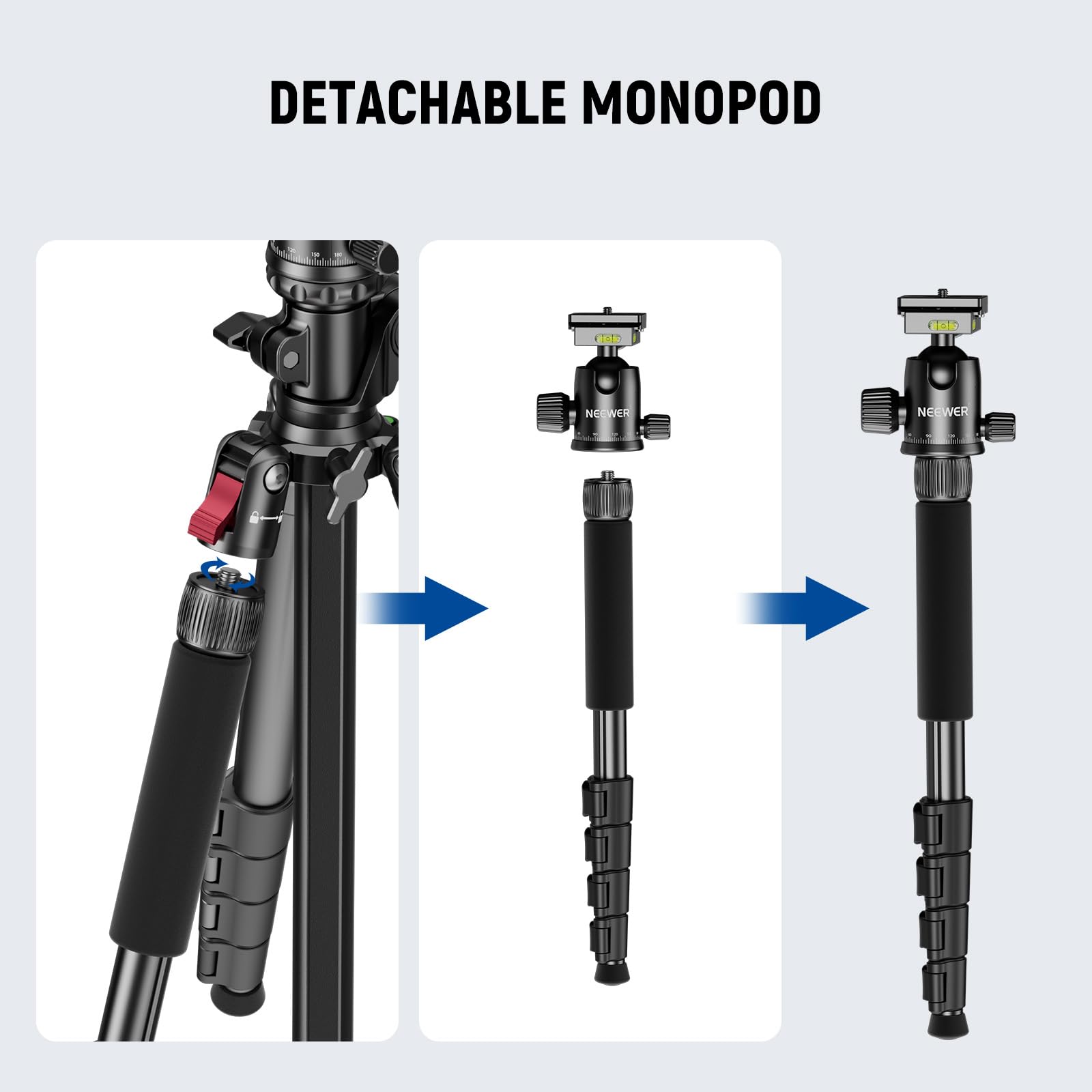 DETACHABLE MONOPOD