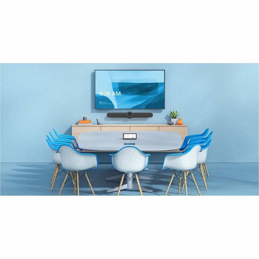 Alt View 1. Logitech - Logitech Rally Bar + Tap IP Graphite Bundle for Video Meeting Rooms - Unknown.