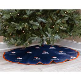 Pegasus - Micro Plush Christmas Tree Skirt - Navy