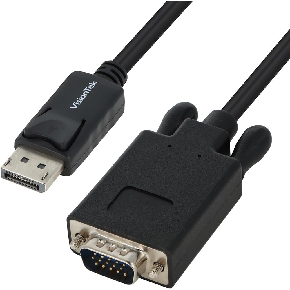 PARKER SLATER - DisplayPort to VGA Cable 6ft – Active Male to Male, 1080P@60Hz