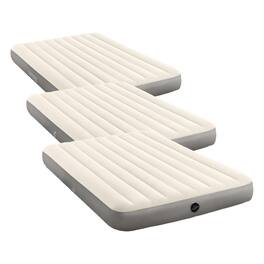 Jadie Link - 64101e Dura-beam -high Air Mattress Fiber-tech - 10in Bed 300lb Capacity Pump Sold Separately - Queen (Pack of 3)