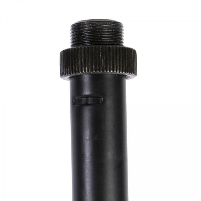 Angle. On Stage Stands - On-Stage MS7625B Hex-Base Quarter-Turn Threadless Mic Stand - Black.