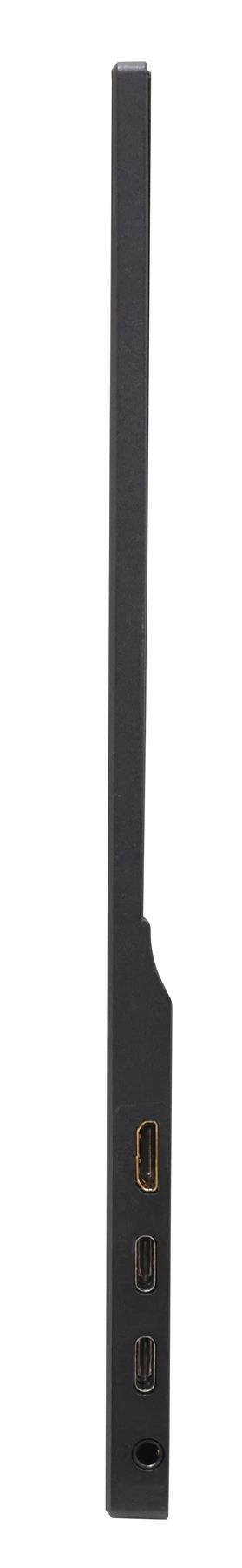 Alt View 2. Acer - AOPEN 16PM1Q 15.6" Full HD Portable Monitor 1920x1080 IPS 60Hz 6ms USB-C & HDMI Ultra-Slim Design.