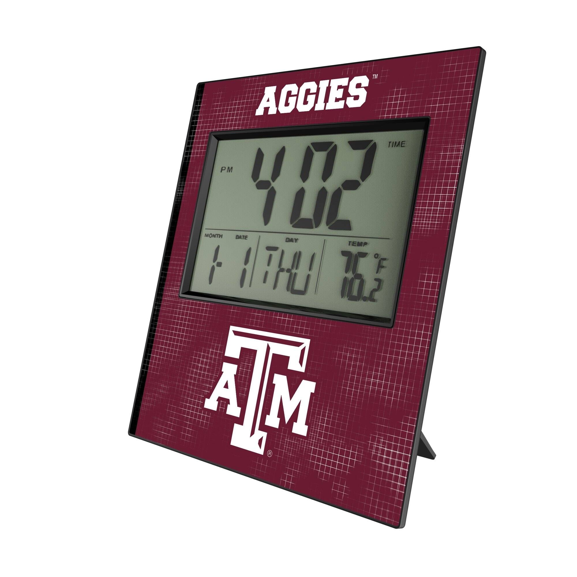 Keyscaper - Texas A&M Aggies Hatch Digital Desk Clock - Multicolor price history on PriceWatchPro